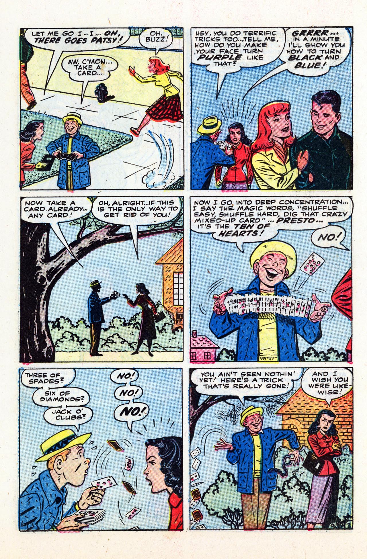 Read online Patsy Walker comic -  Issue #52 - 17