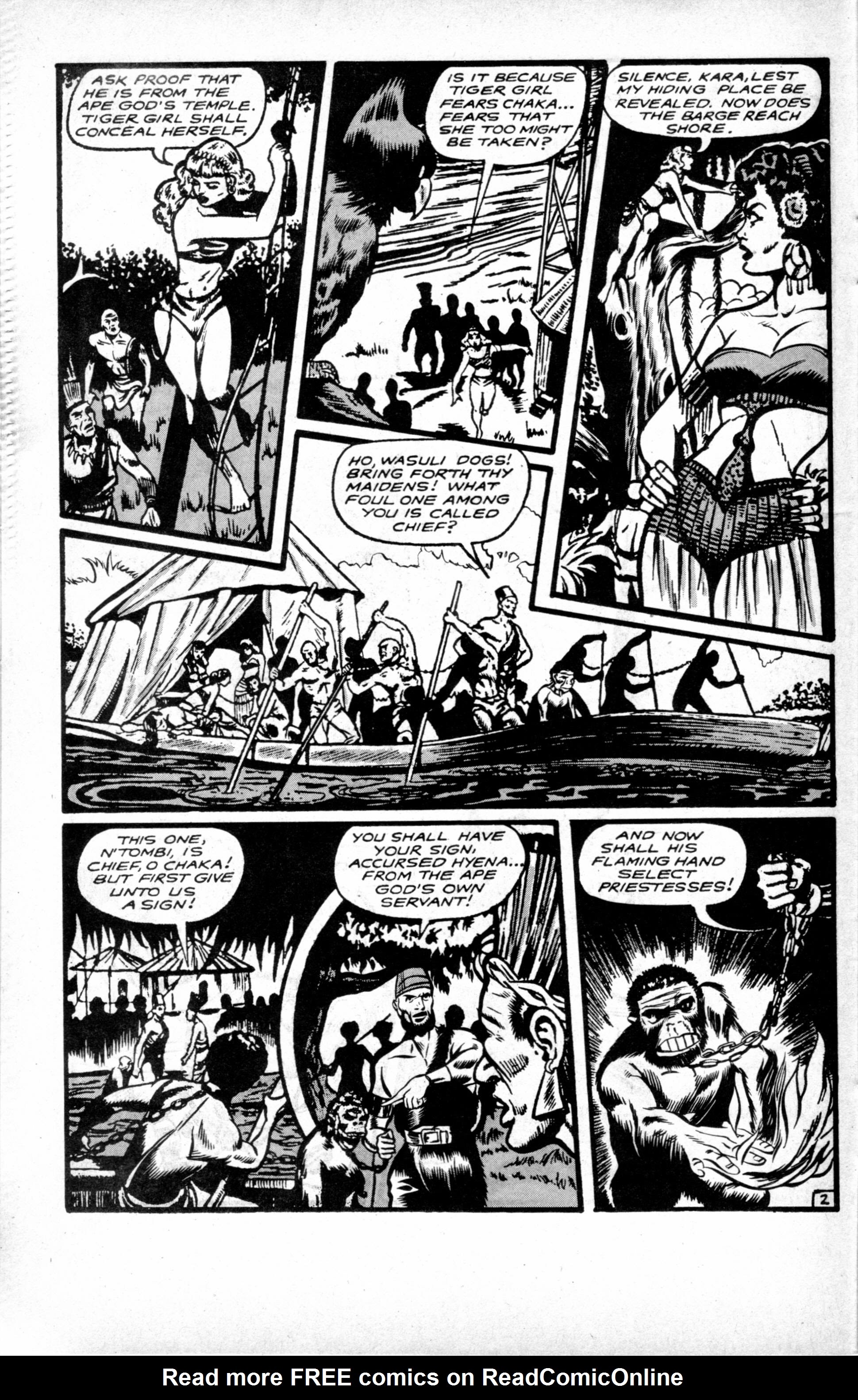 Read online Jungle Girls (1988) comic -  Issue #13 - 16