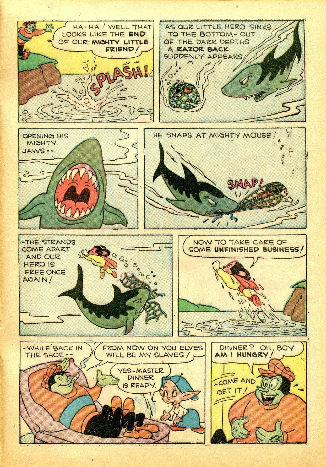 Read online Paul Terry's Mighty Mouse Comics comic -  Issue #63 - 33