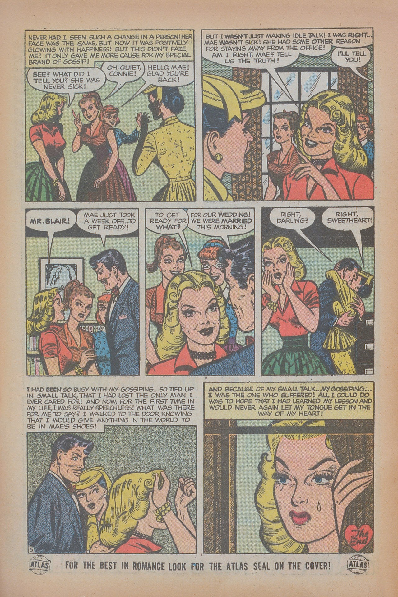 Read online Love Romances comic -  Issue #39 - 24