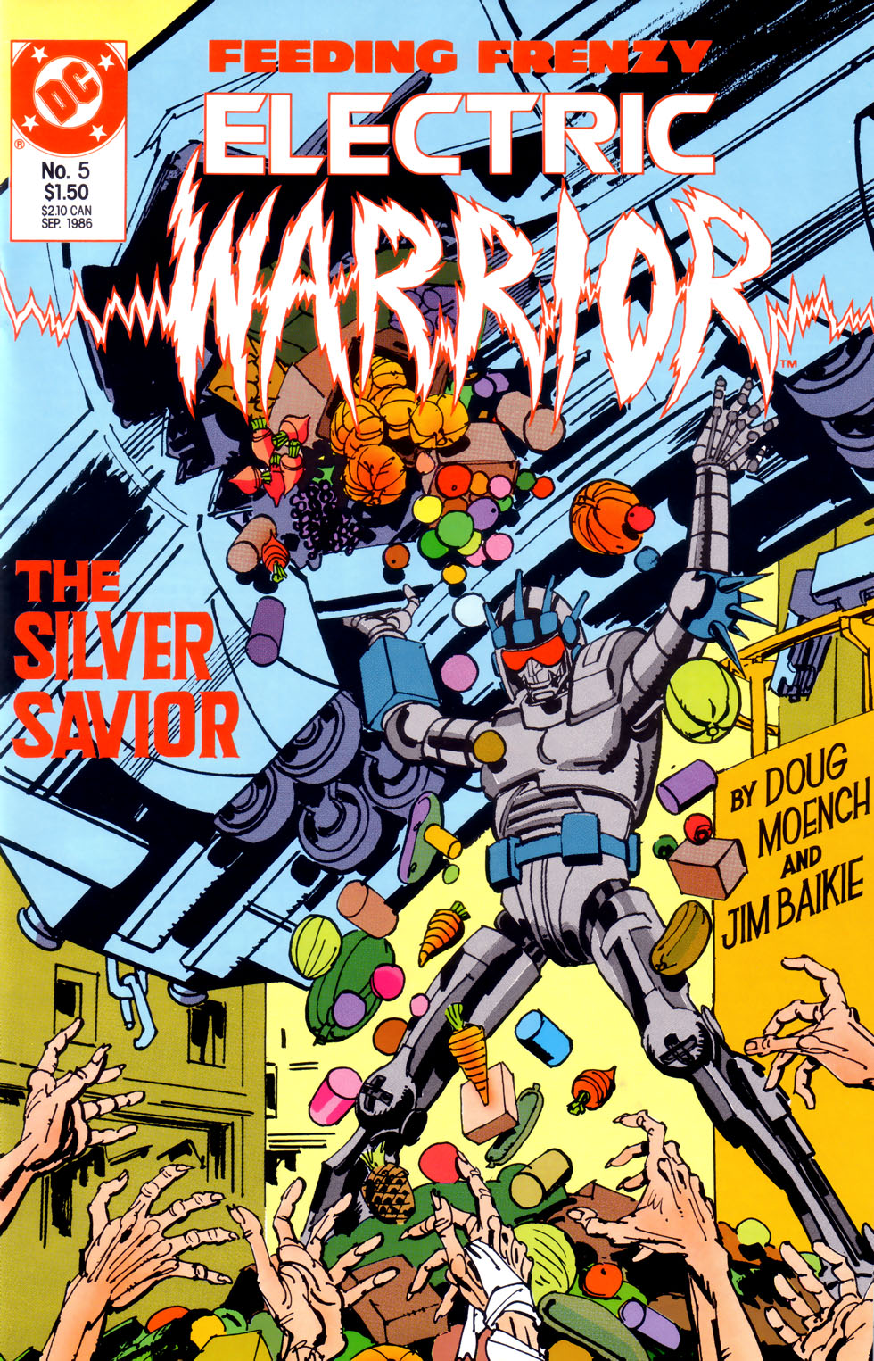 Read online Electric Warrior comic -  Issue #5 - 1
