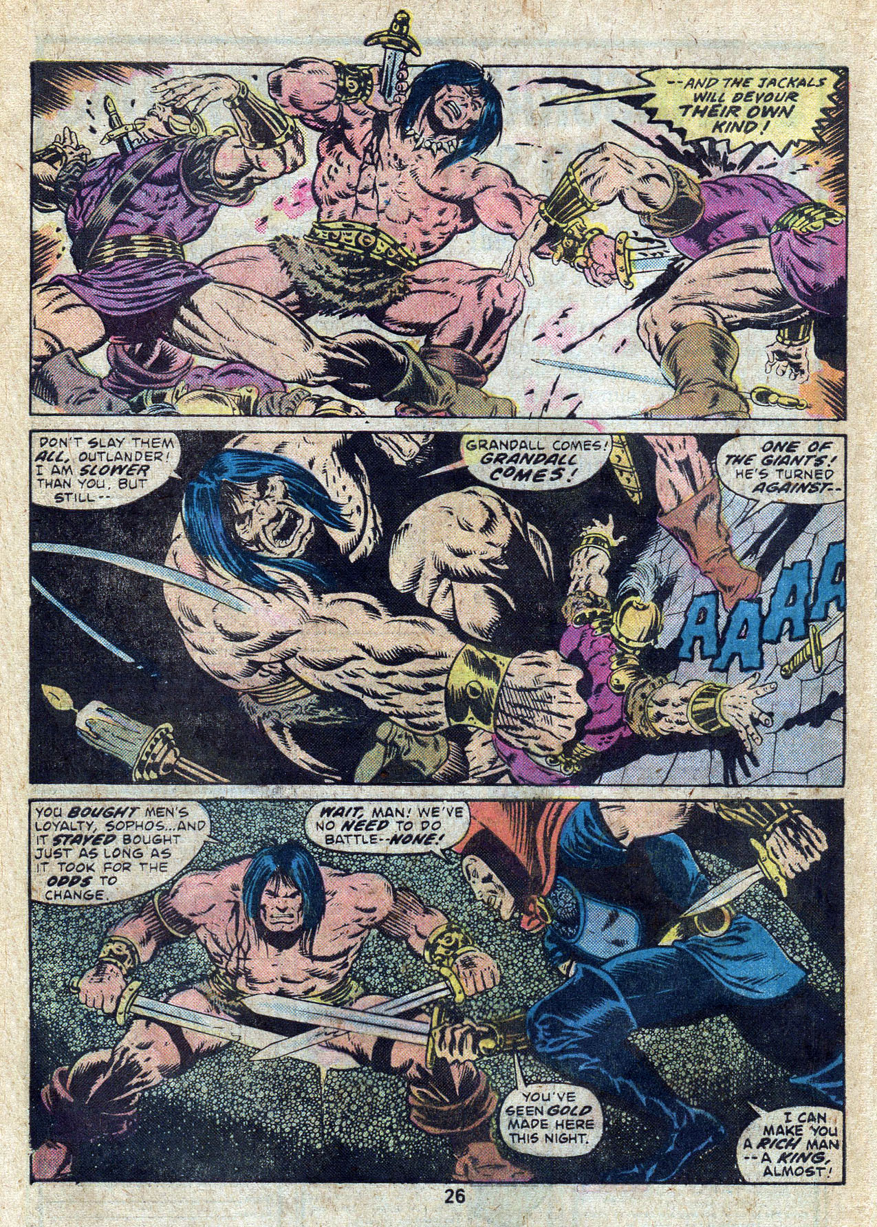 Read online Conan the Barbarian (1970) comic -  Issue #64 - 28