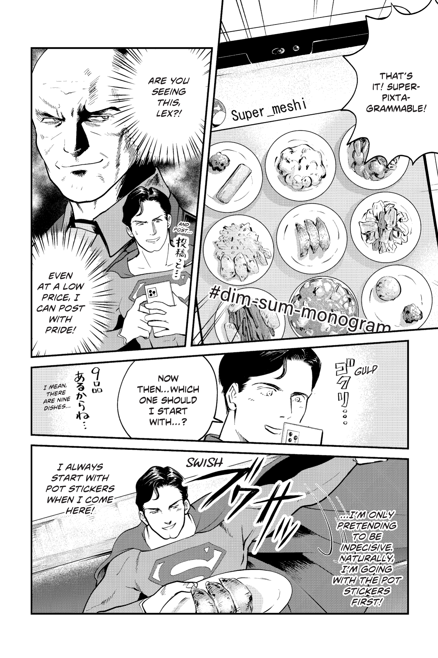 Read online Superman vs. Meshi comic -  Issue #10 - 13