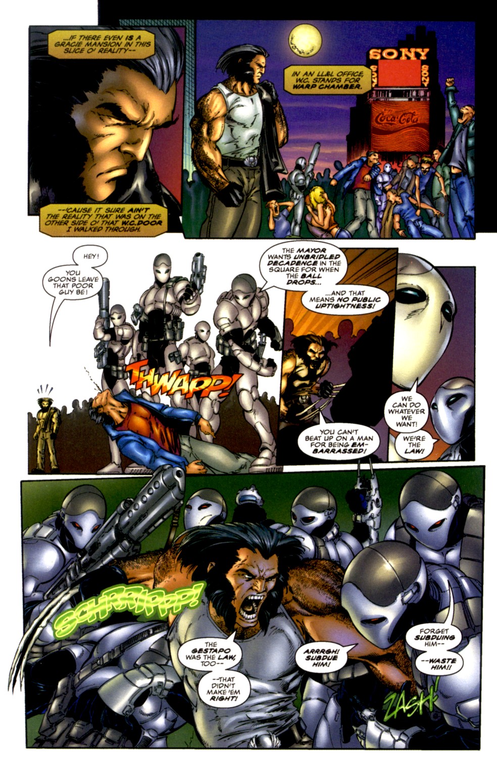 Read online Ballistic/Wolverine comic -  Issue # Full - 9