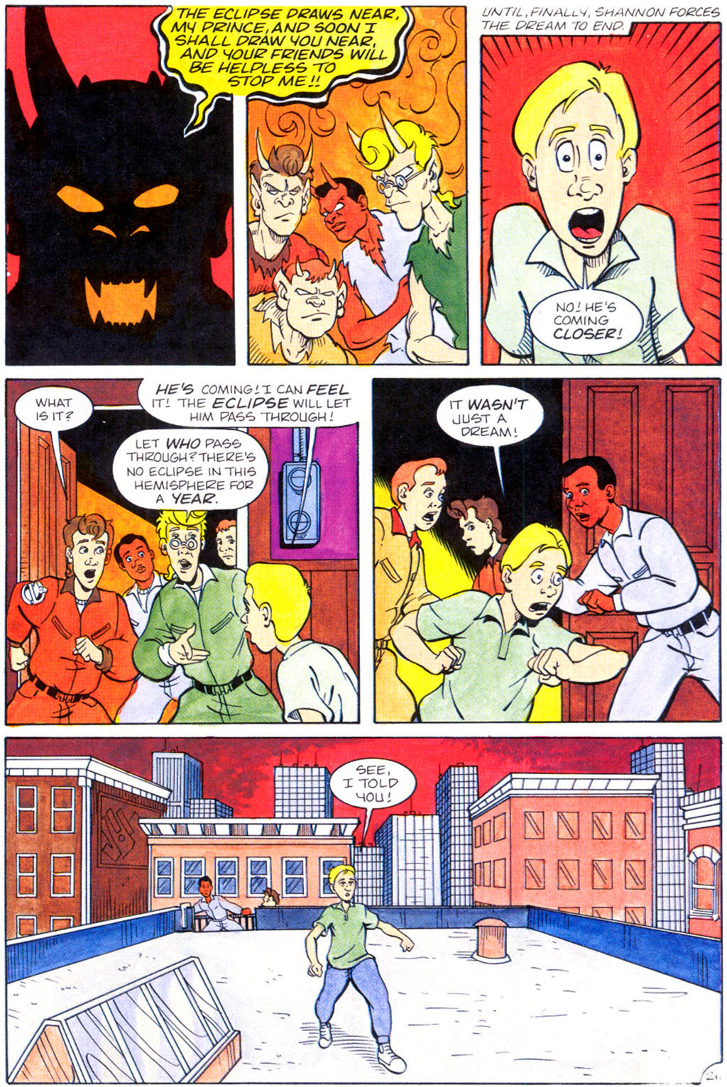Read online Real Ghostbusters comic -  Issue #9 - 26