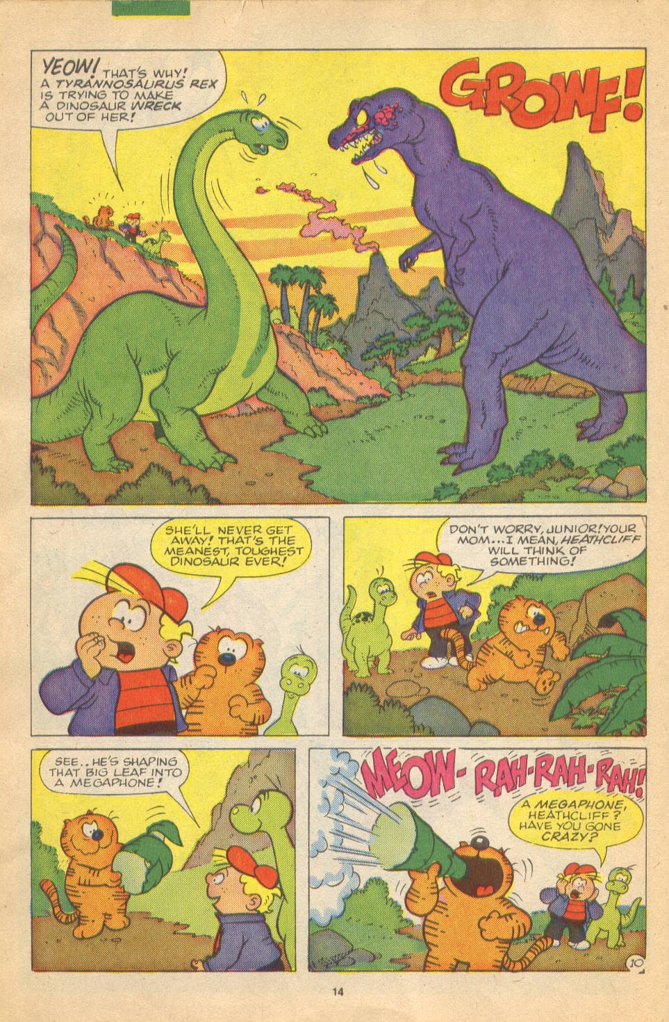 Read online Heathcliff's Funhouse comic -  Issue #9 - 11