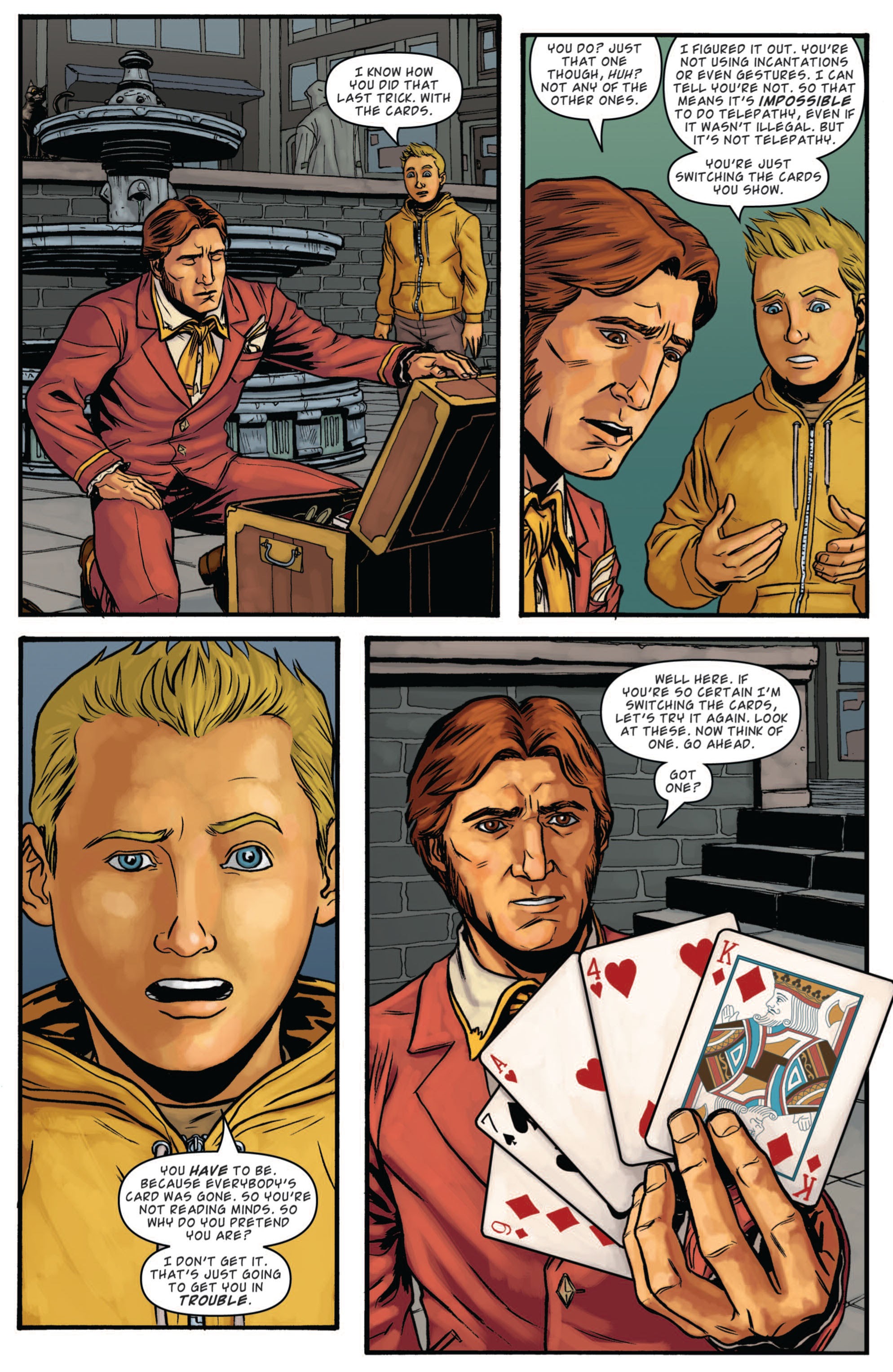 Read online Smoke And Mirrors comic -  Issue #1 - 23