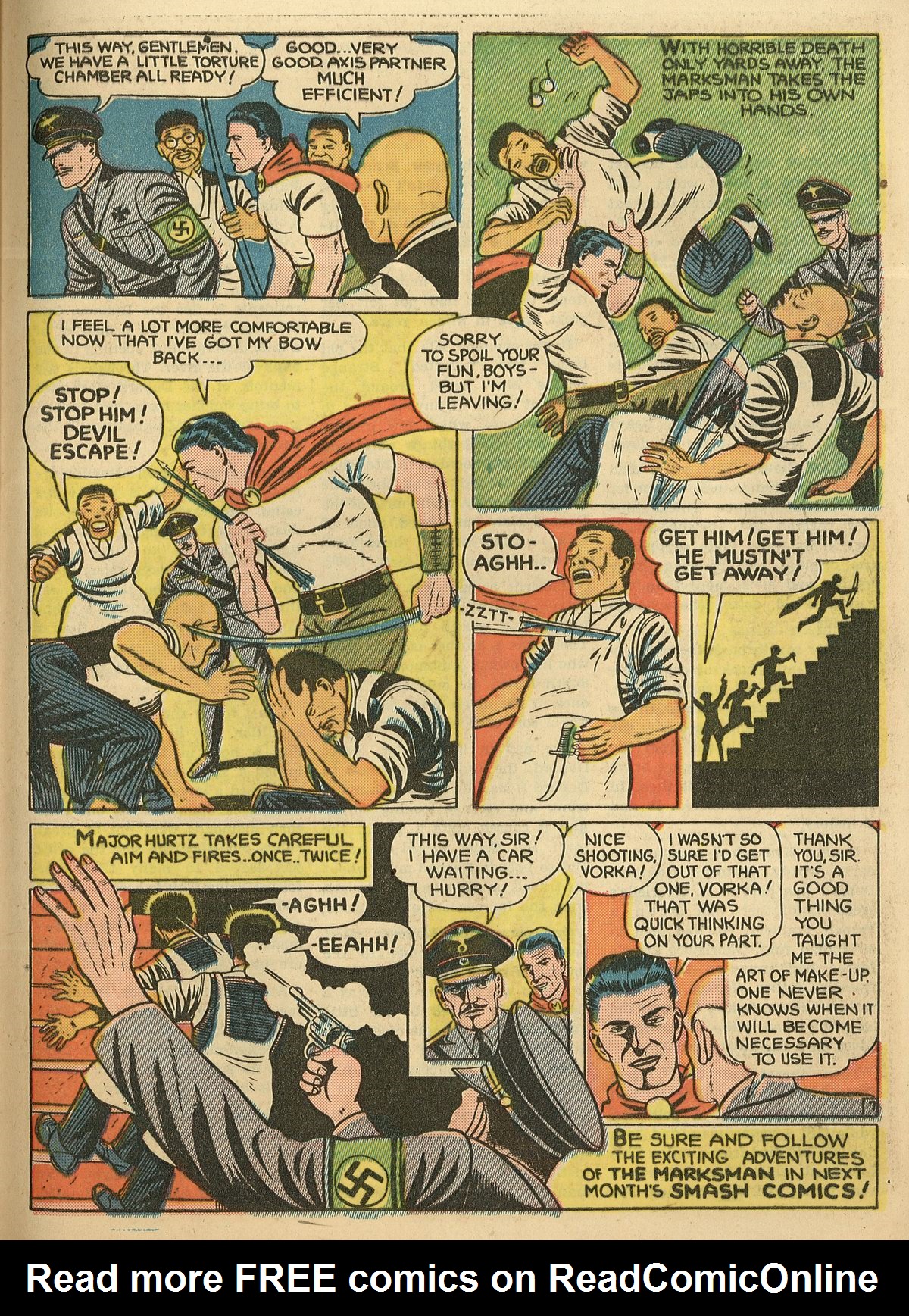 Read online Smash Comics comic -  Issue #47 - 49