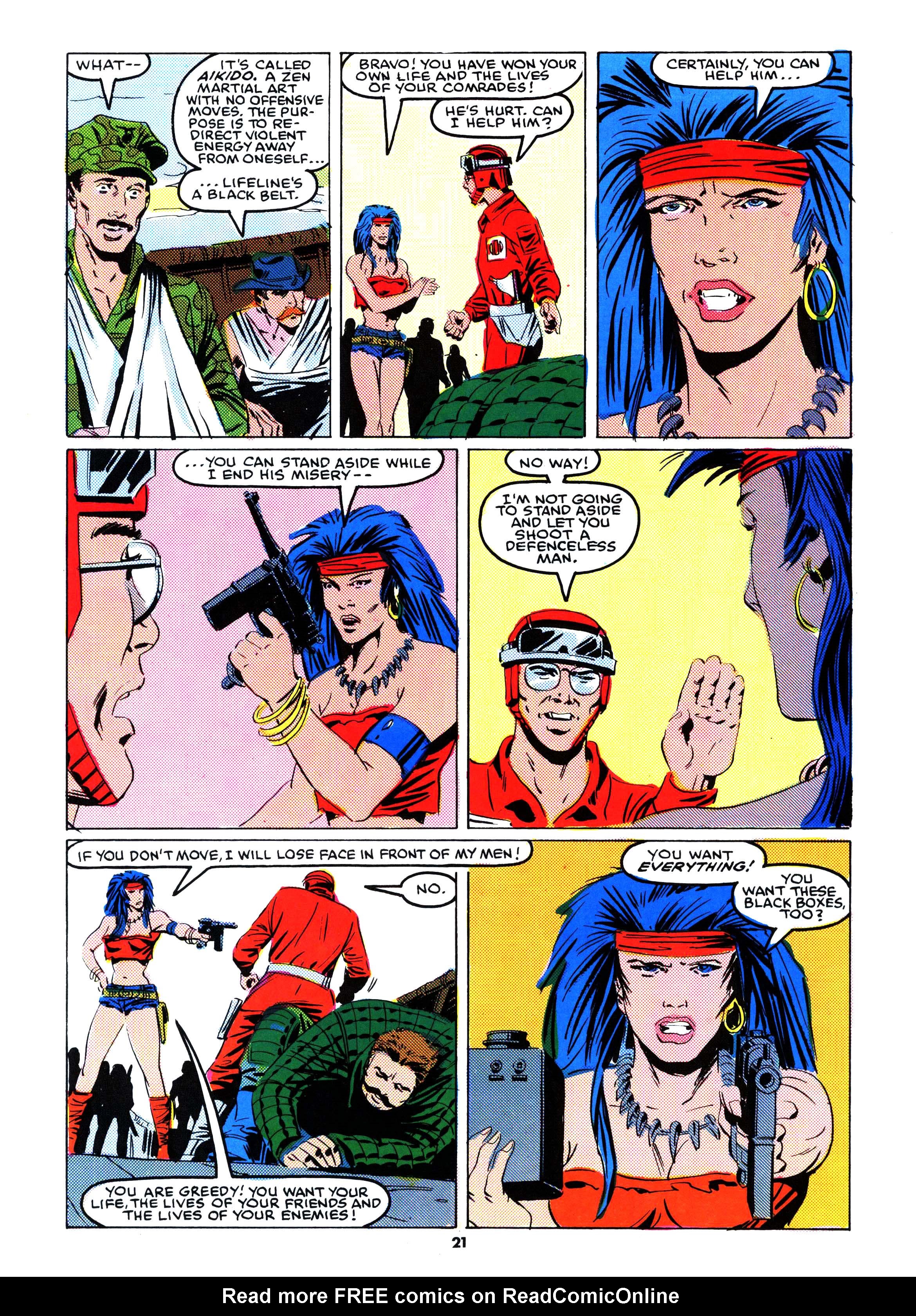 Read online Action Force comic -  Issue #8 - 20