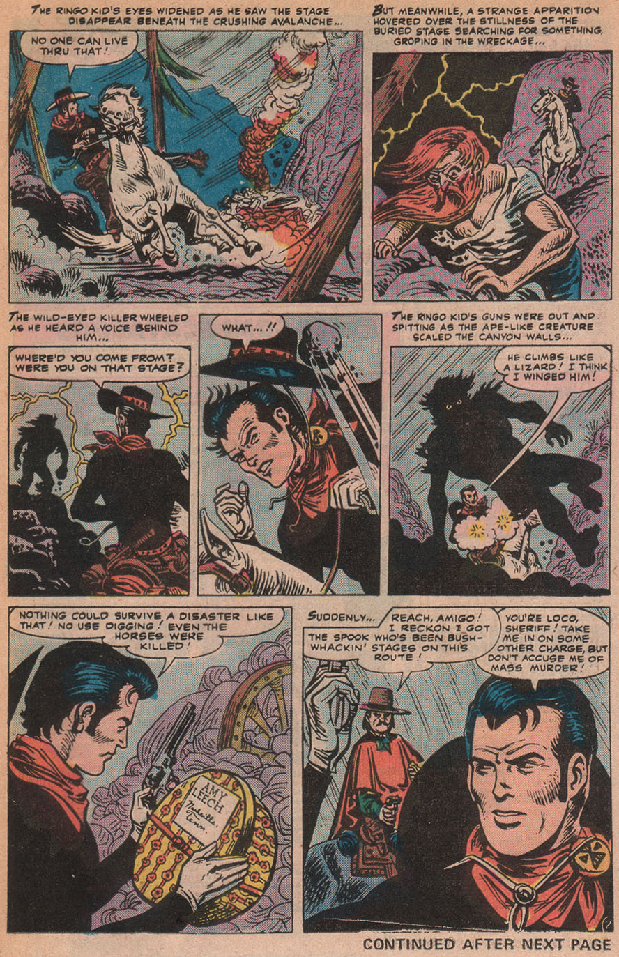 Read online Ringo Kid (1970) comic -  Issue #26 - 25
