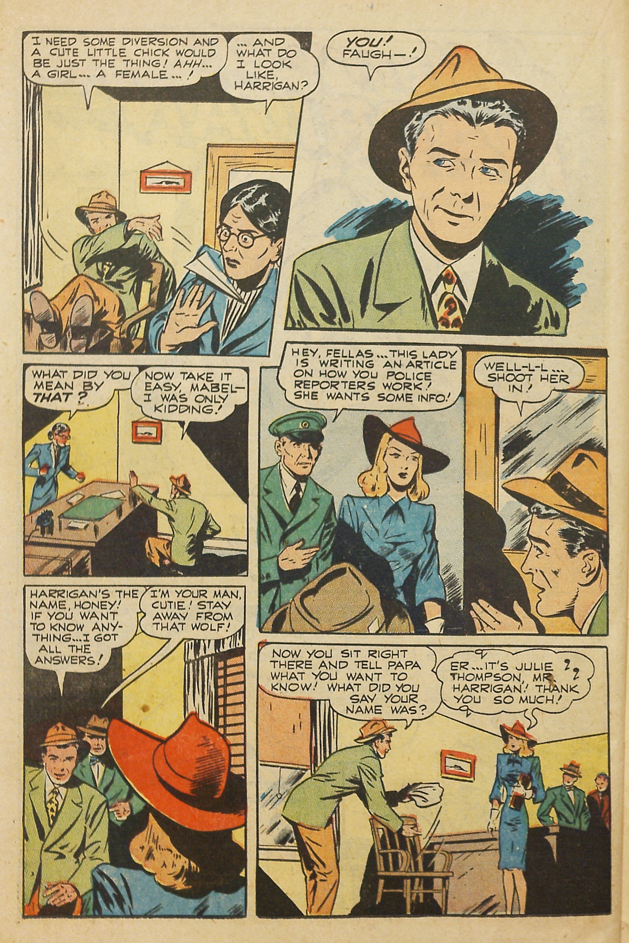 Read online Super-Mystery Comics comic -  Issue #42 - 36