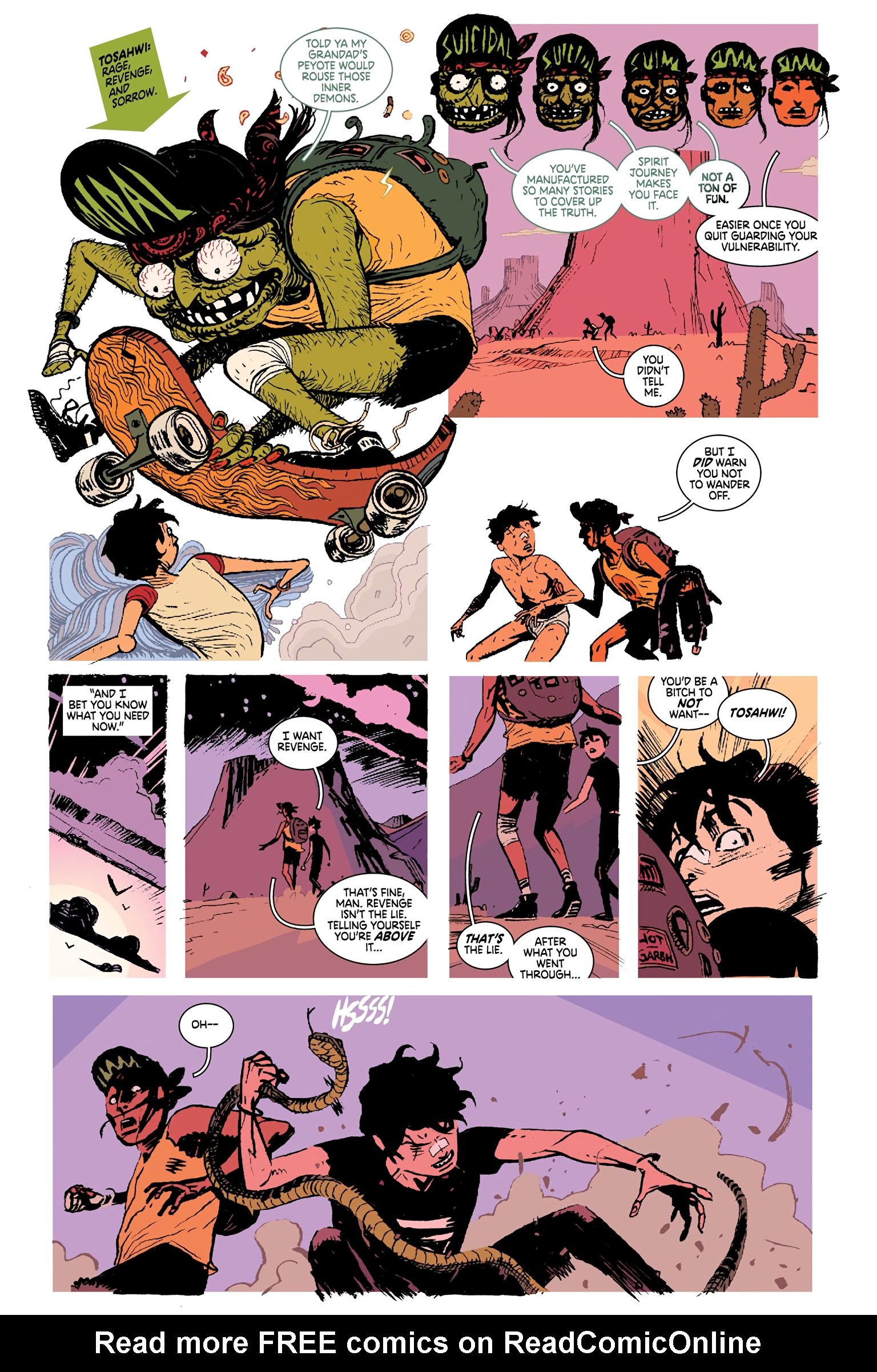 Read online Deadly Class comic -  Issue # _Deluxe Edition Teen Age Riot (Part 2) - 29