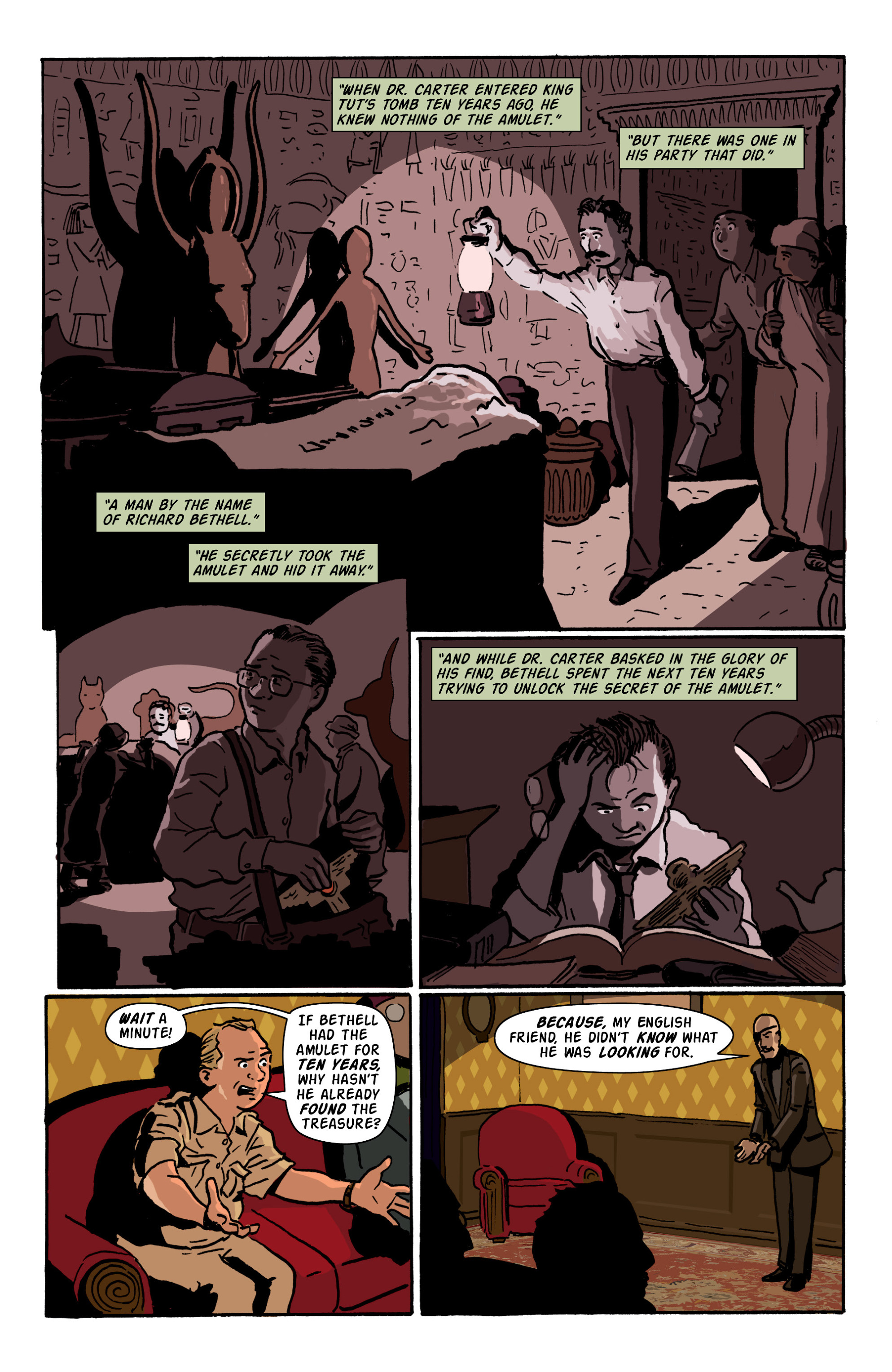 Read online Rocket Robinson and the Pharaoh's Fortune comic -  Issue # TPB (Part 2) - 12