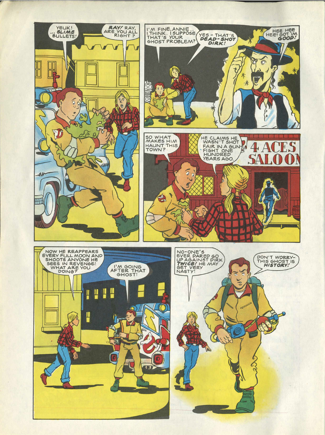 Read online The Real Ghostbusters comic -  Issue #186 - 4