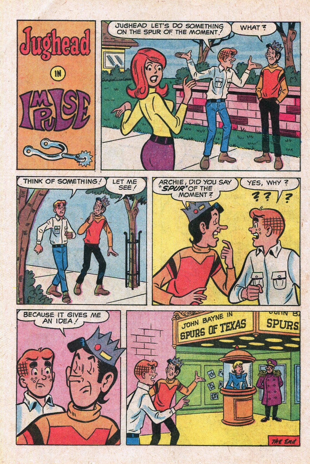 Read online Jughead's Jokes comic -  Issue #12 - 6