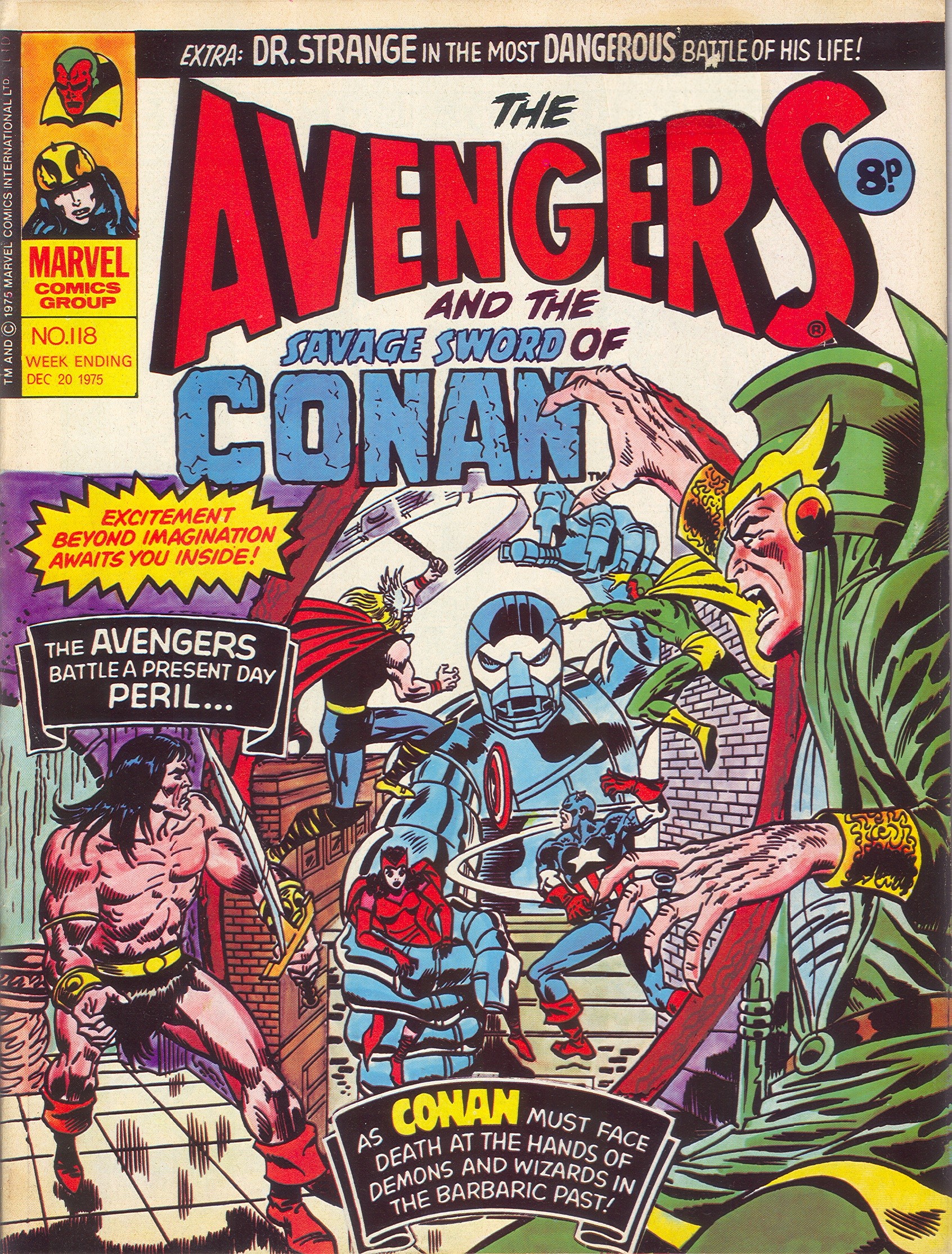Read online The Avengers (1973) comic -  Issue #118 - 1