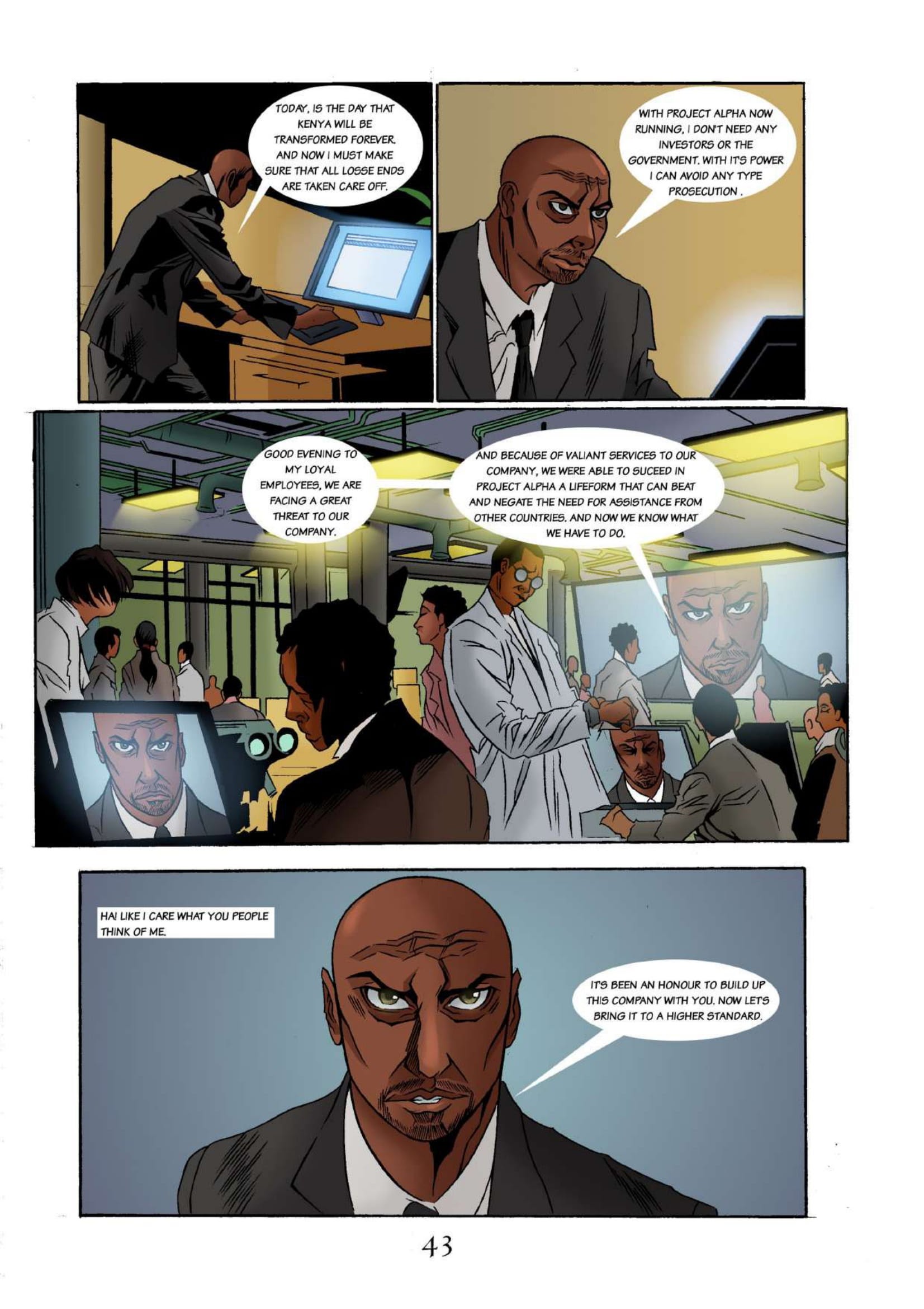 Read online Nairobi X comic -  Issue #1 - 45
