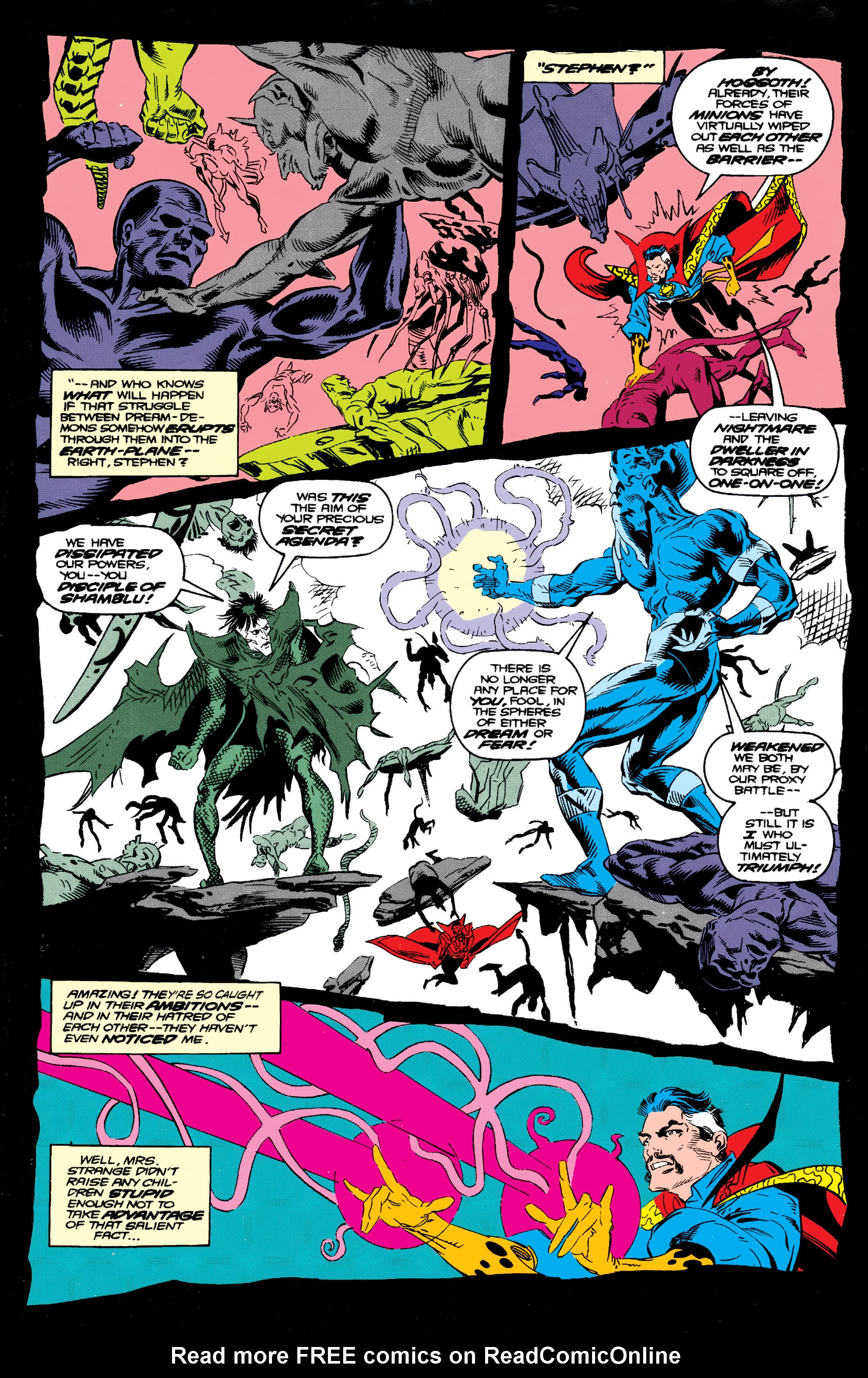 Read online Doctor Strange, Sorcerer Supreme Omnibus comic -  Issue # TPB 1 (Part 10) - 97