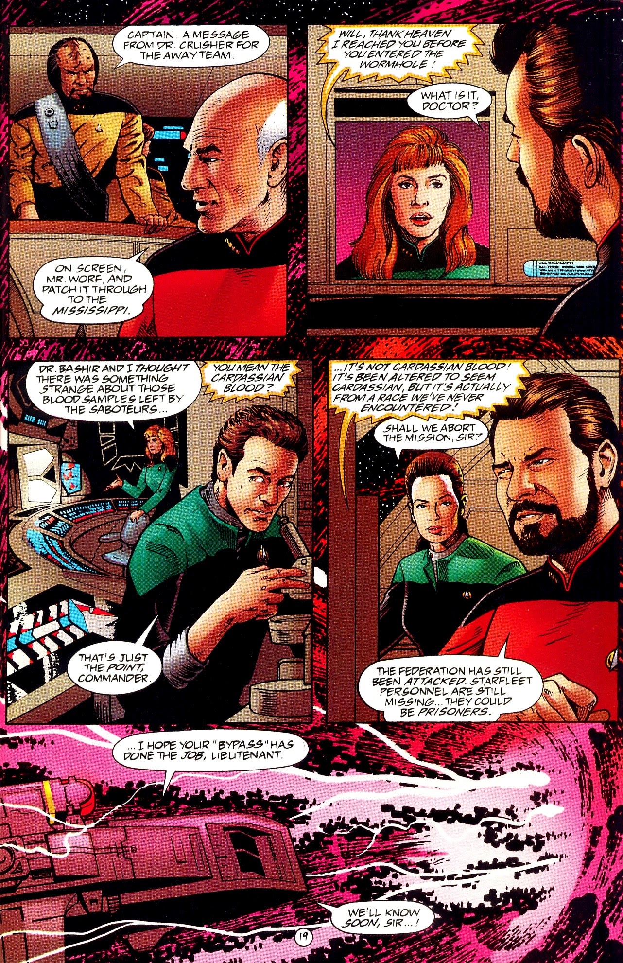 Read online Star Trek: Deep Space Nine/The Next Generation comic -  Issue #1 - 22