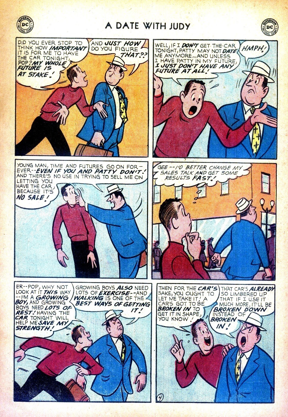 Read online A Date with Judy comic -  Issue #68 - 21