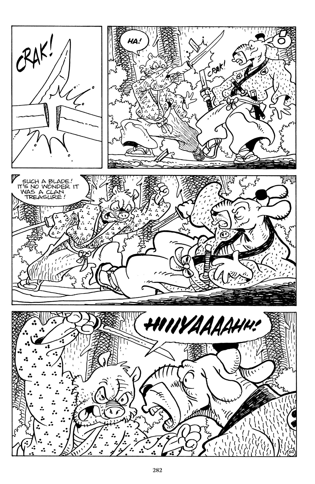 Read online The Usagi Yojimbo Saga comic -  Issue # TPB 7 - 277