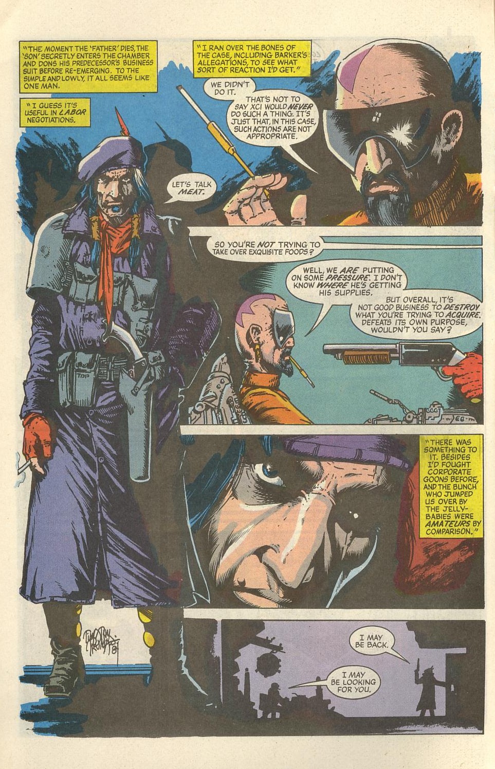 Read online Grimjack comic -  Issue #12 - 16