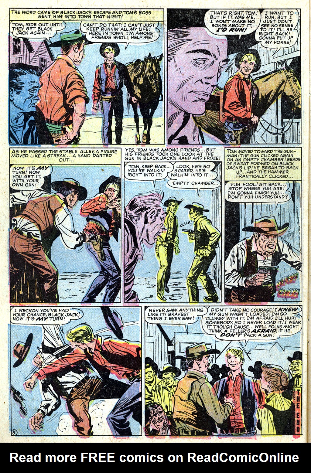 Read online Western Outlaws (1954) comic -  Issue #21 - 14