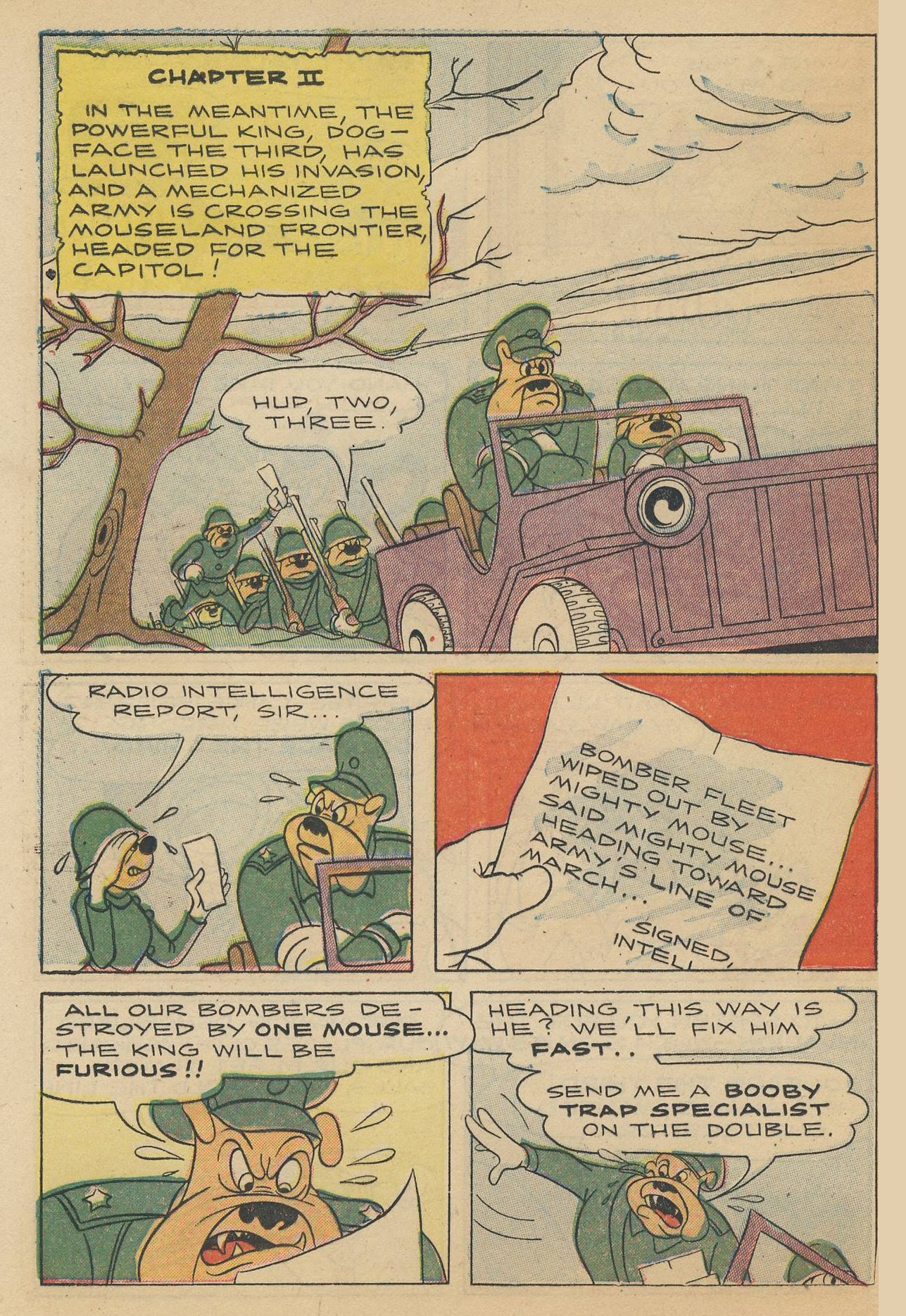 Read online Paul Terry's Mighty Mouse Comics comic -  Issue #45 - 88