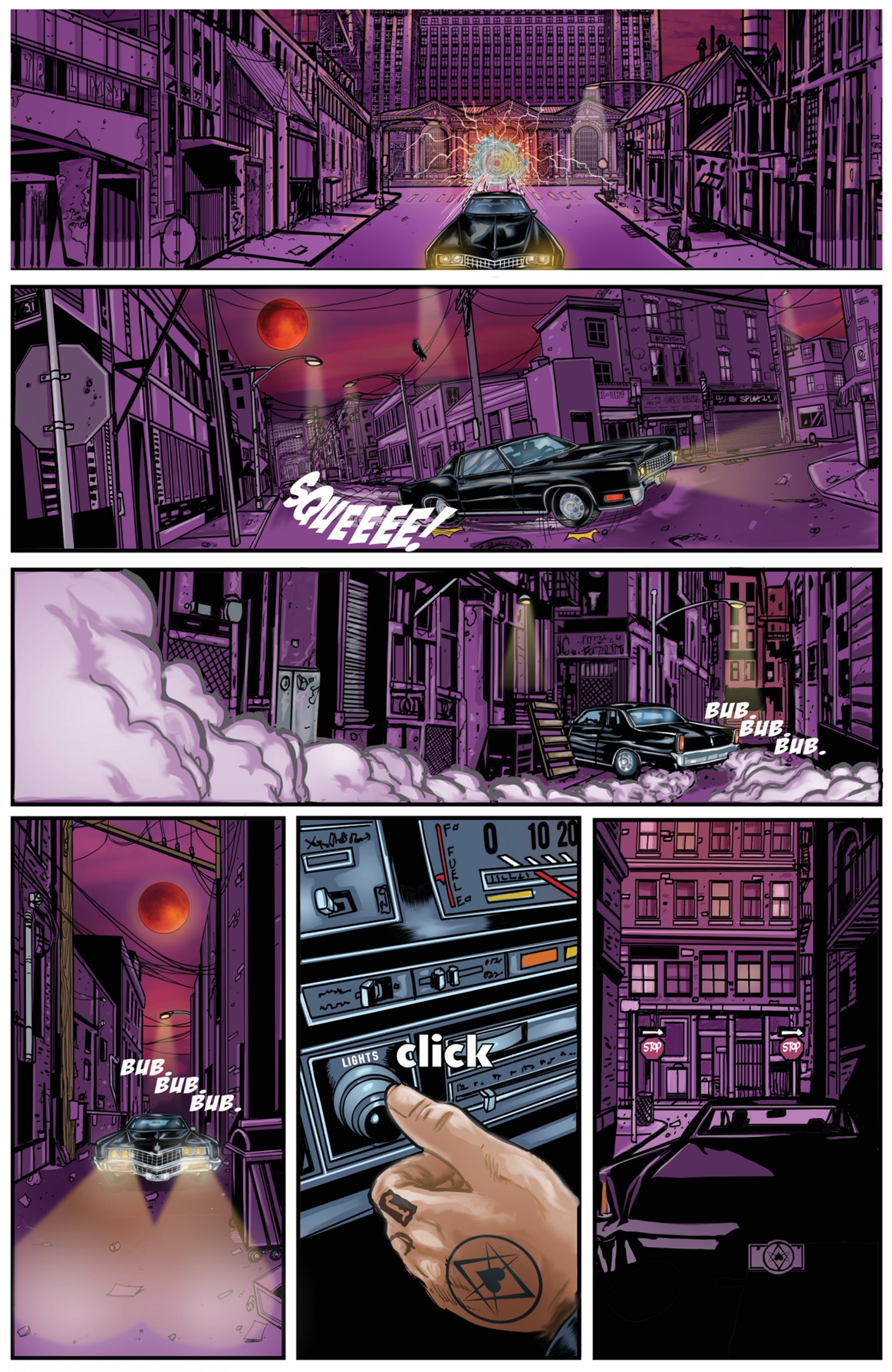 Read online Night of the Cadillacs comic -  Issue #1 - 4