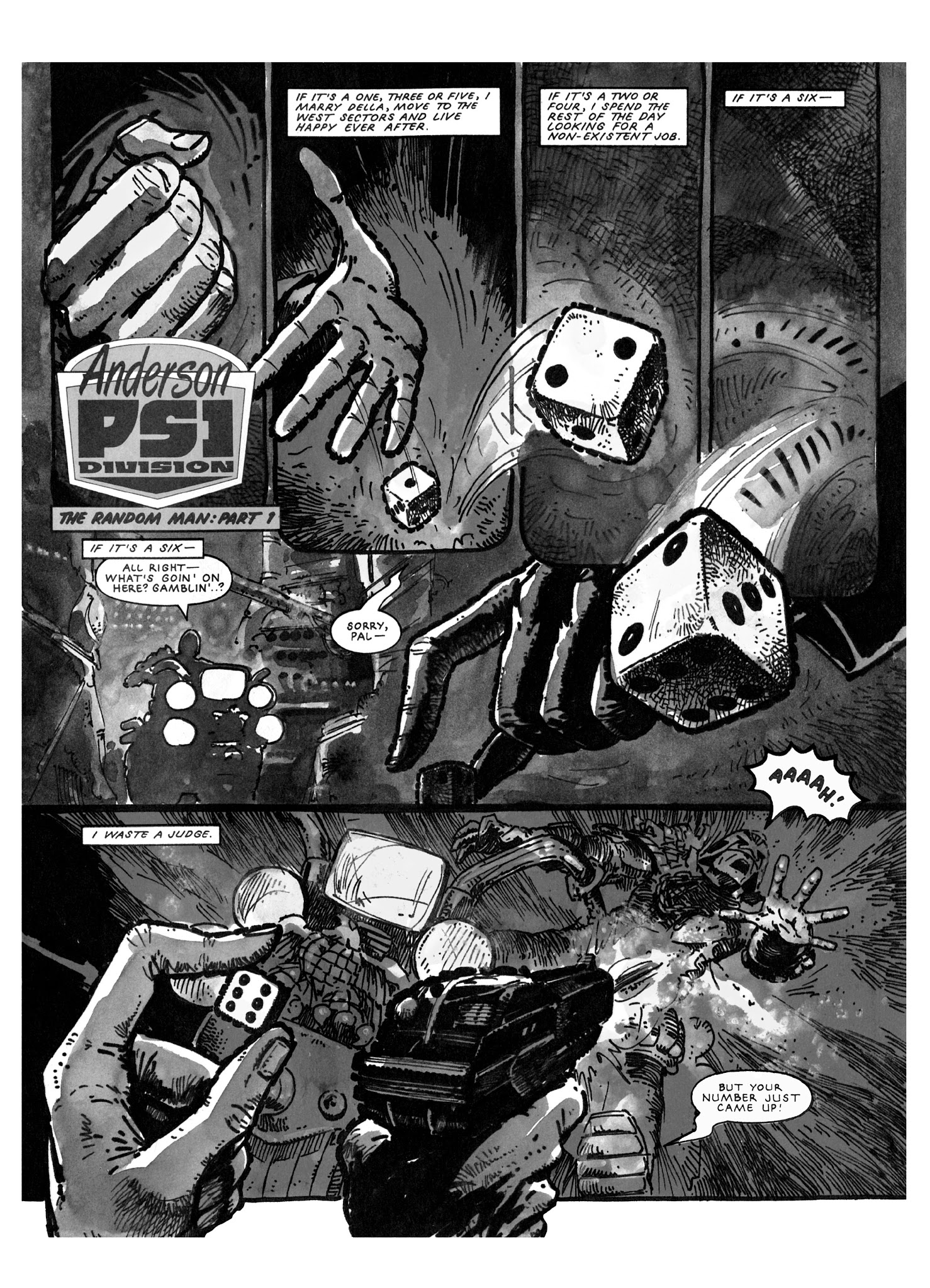 Read online Judge Anderson: The Psi Files comic -  Issue # TPB 1 - 333