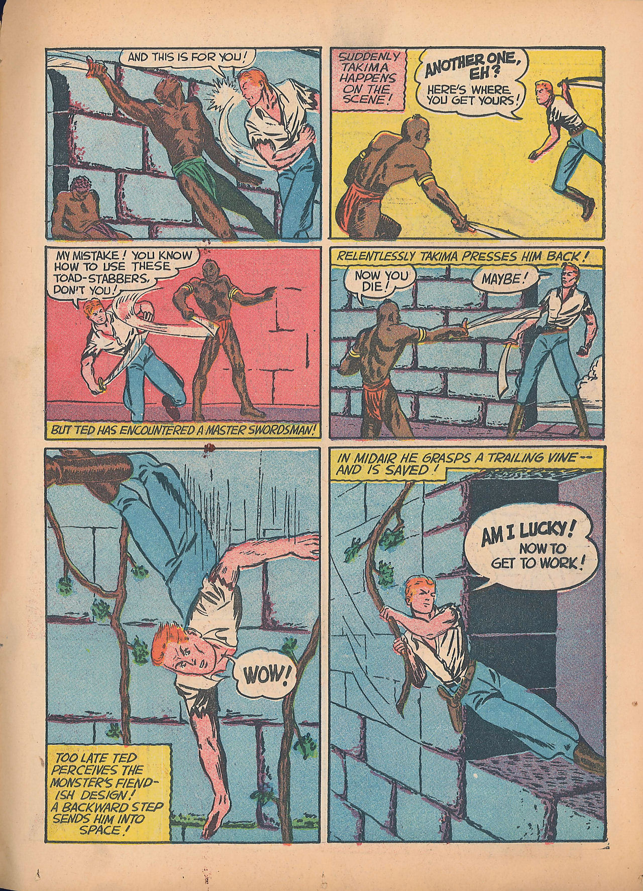 Read online Exciting Comics comic -  Issue #4 - 19