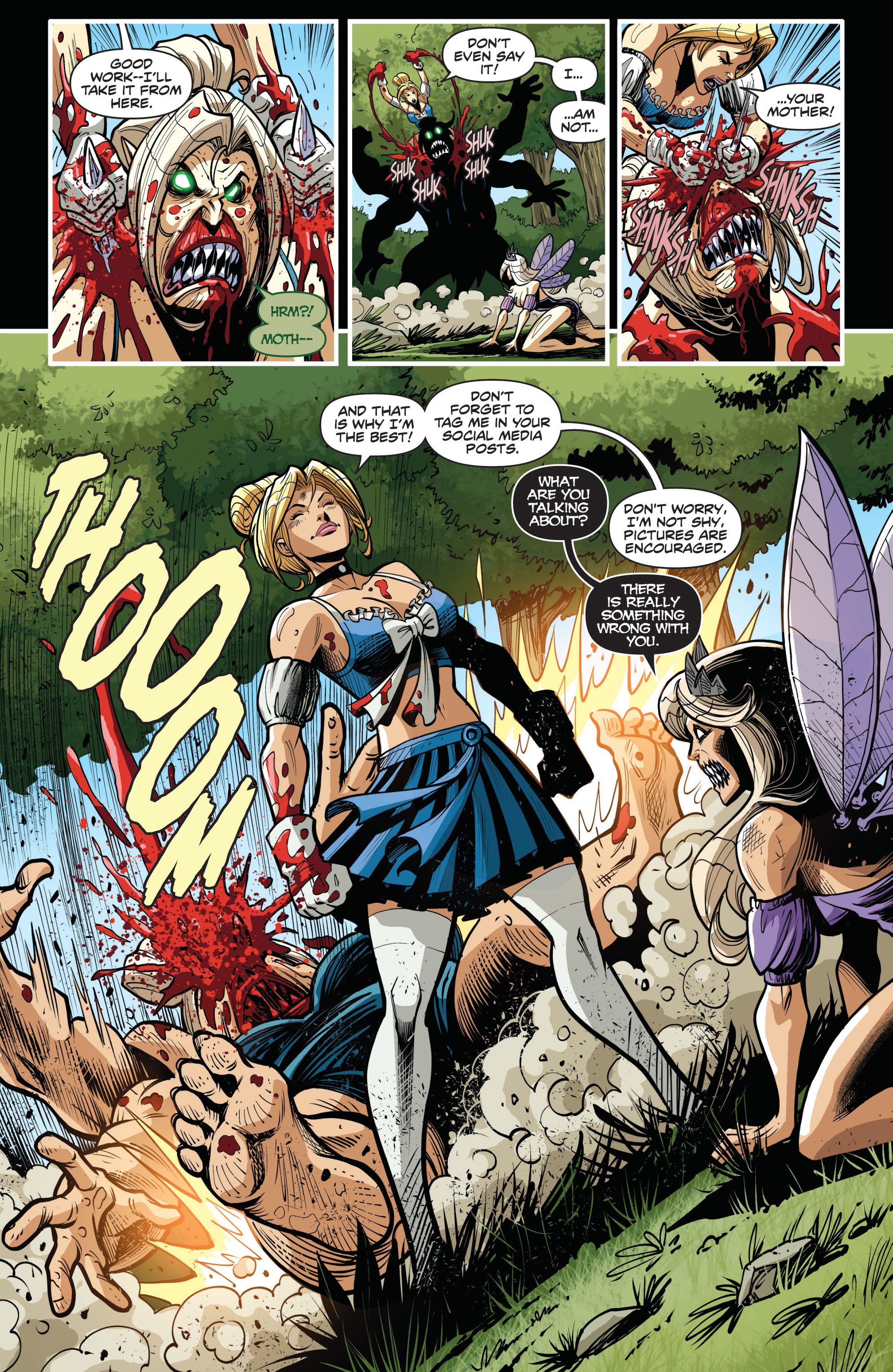 Read online Grimm Spotlight: Cinderella vs The Tooth Fairy comic -  Issue # Full - 34