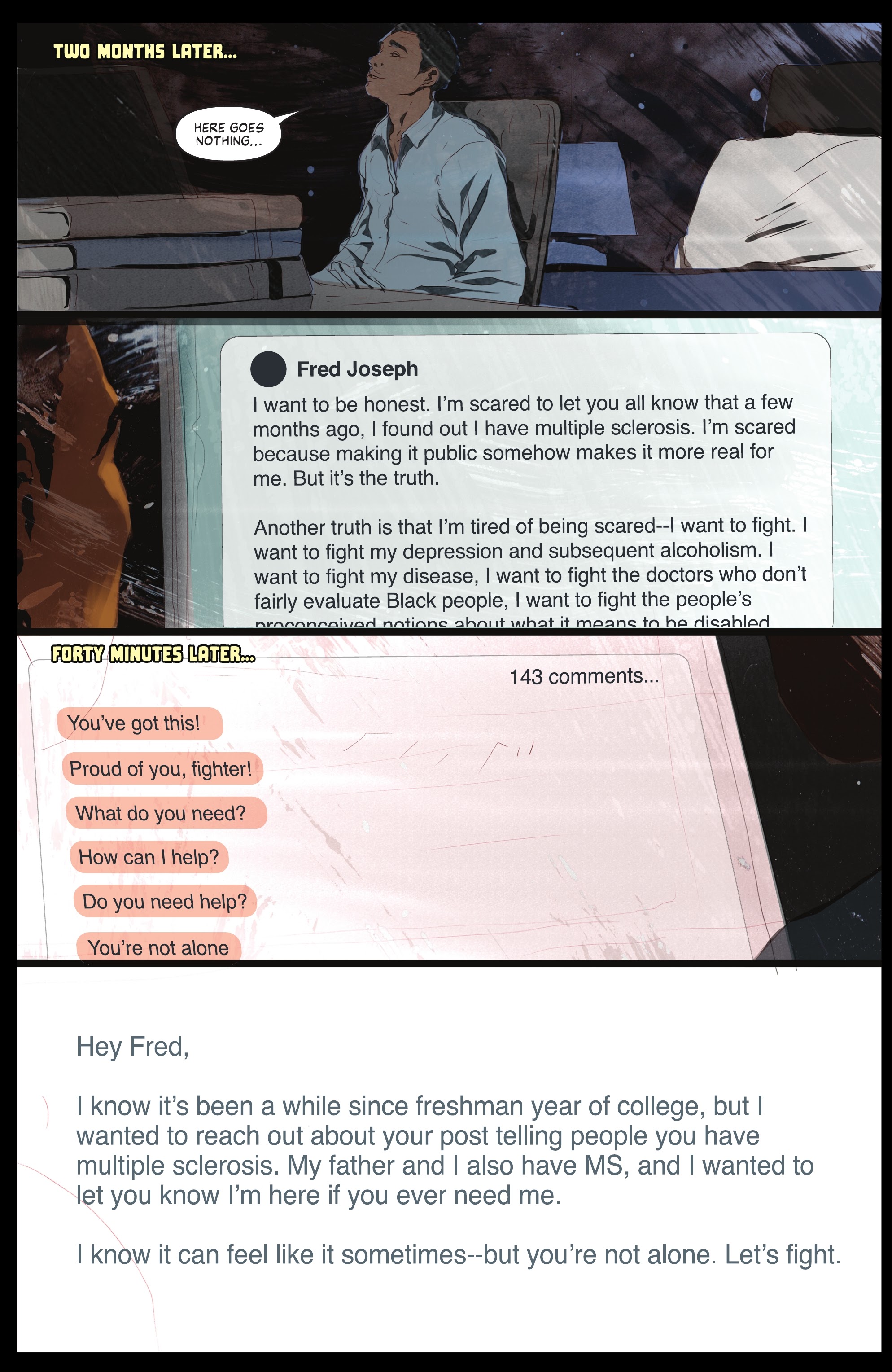 Read online Represent! comic -  Issue #10 - 12