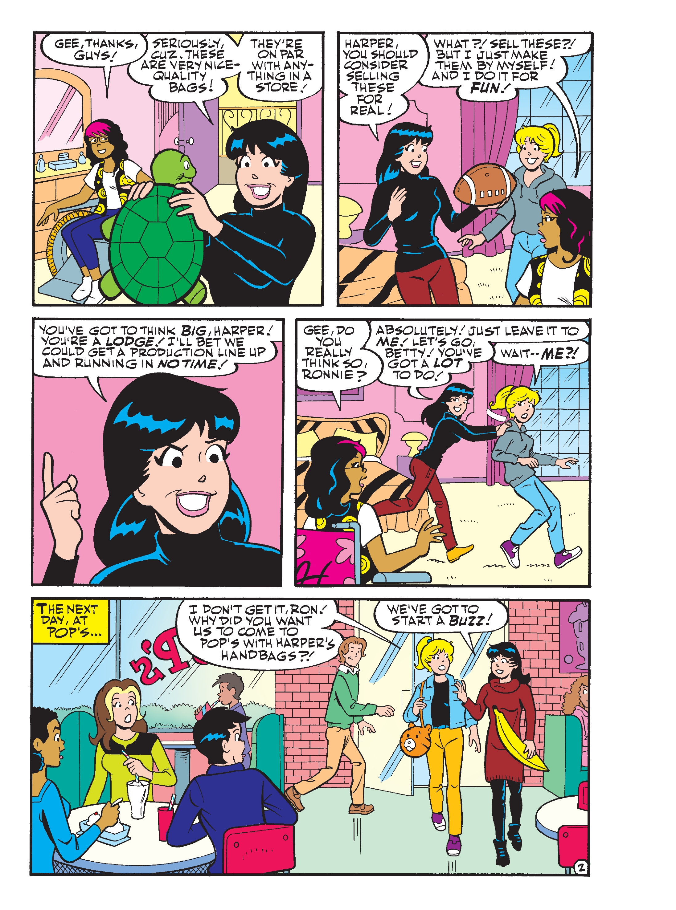 Read online Betty & Veronica Friends Double Digest comic -  Issue #258 - 3