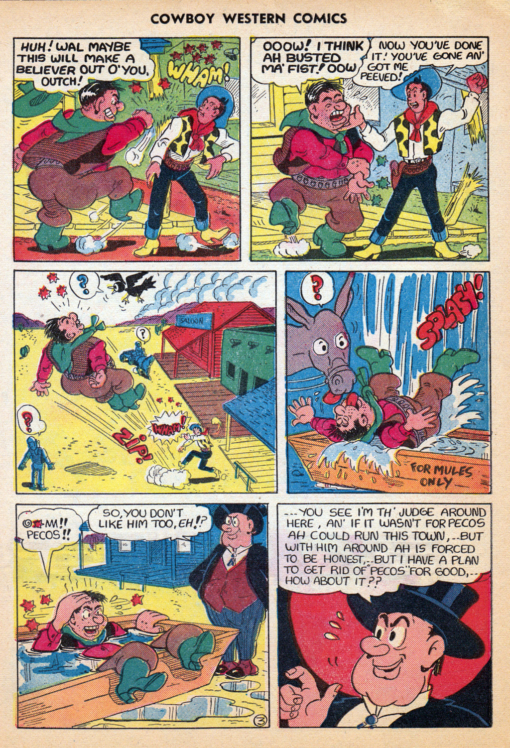 Read online Cowboy Western Comics (1948) comic -  Issue #29 - 26