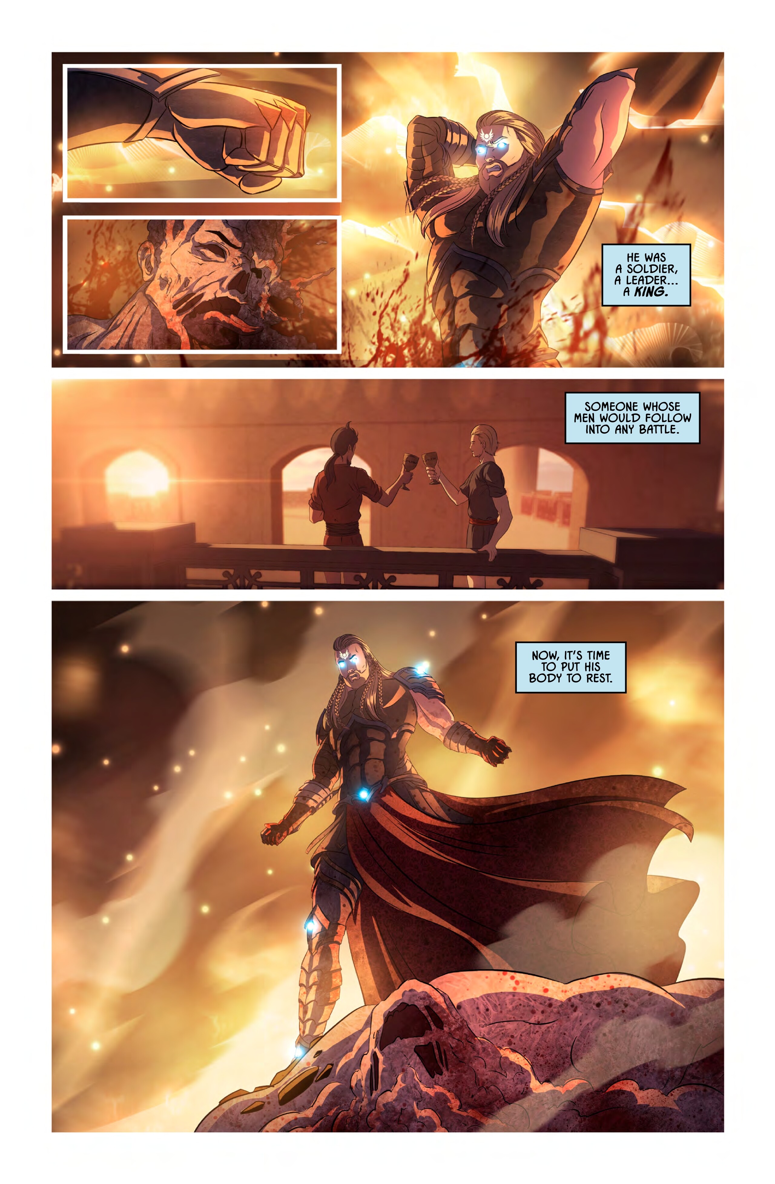 Read online Knights of the Golden Sun comic -  Issue #14 - 18