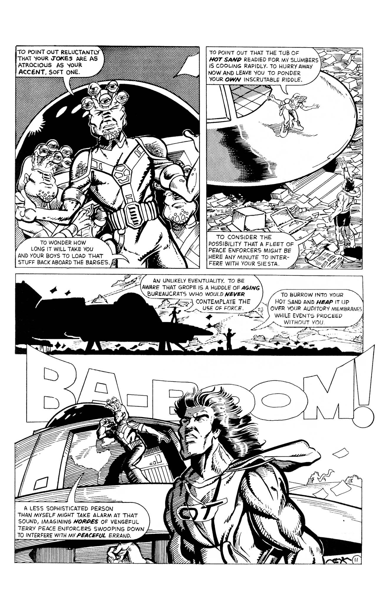 Read online Retief: The Garbage Invasion comic -  Issue # Full - 14