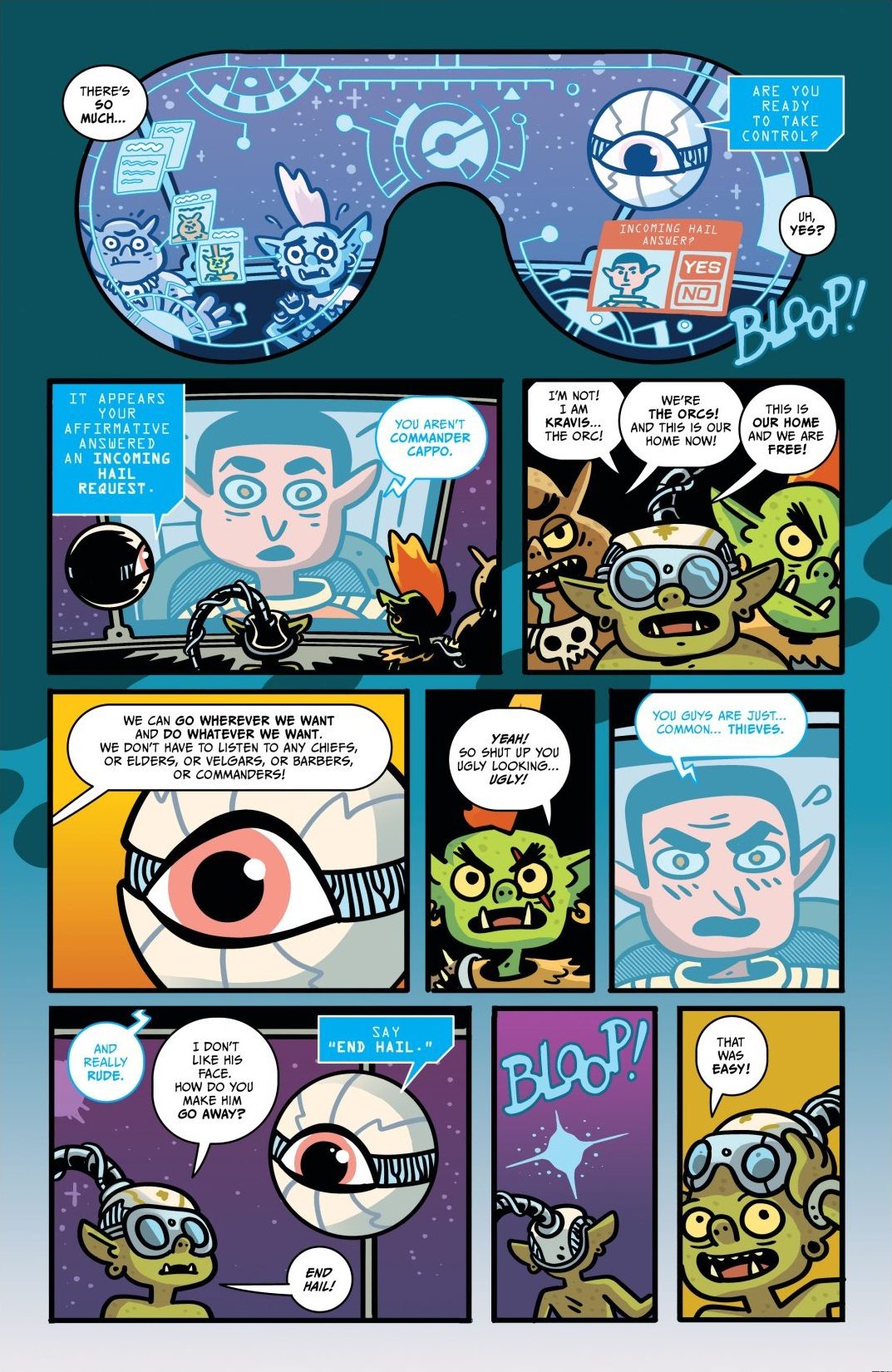 Read online Orcs in Space comic -  Issue # TPB - 22
