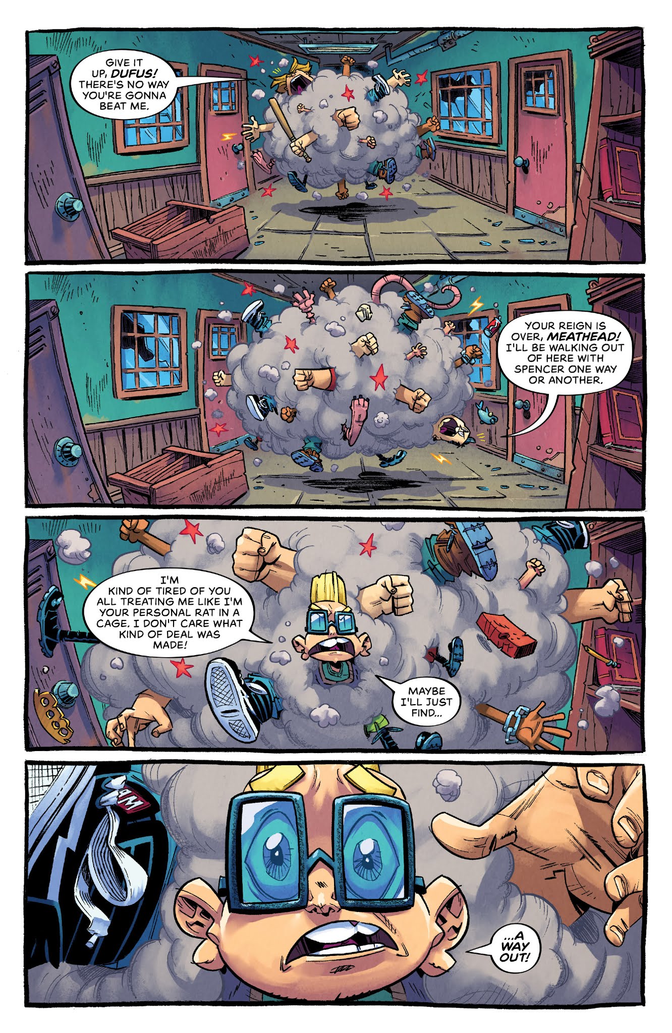 Read online Bully Wars comic -  Issue #5 - 9