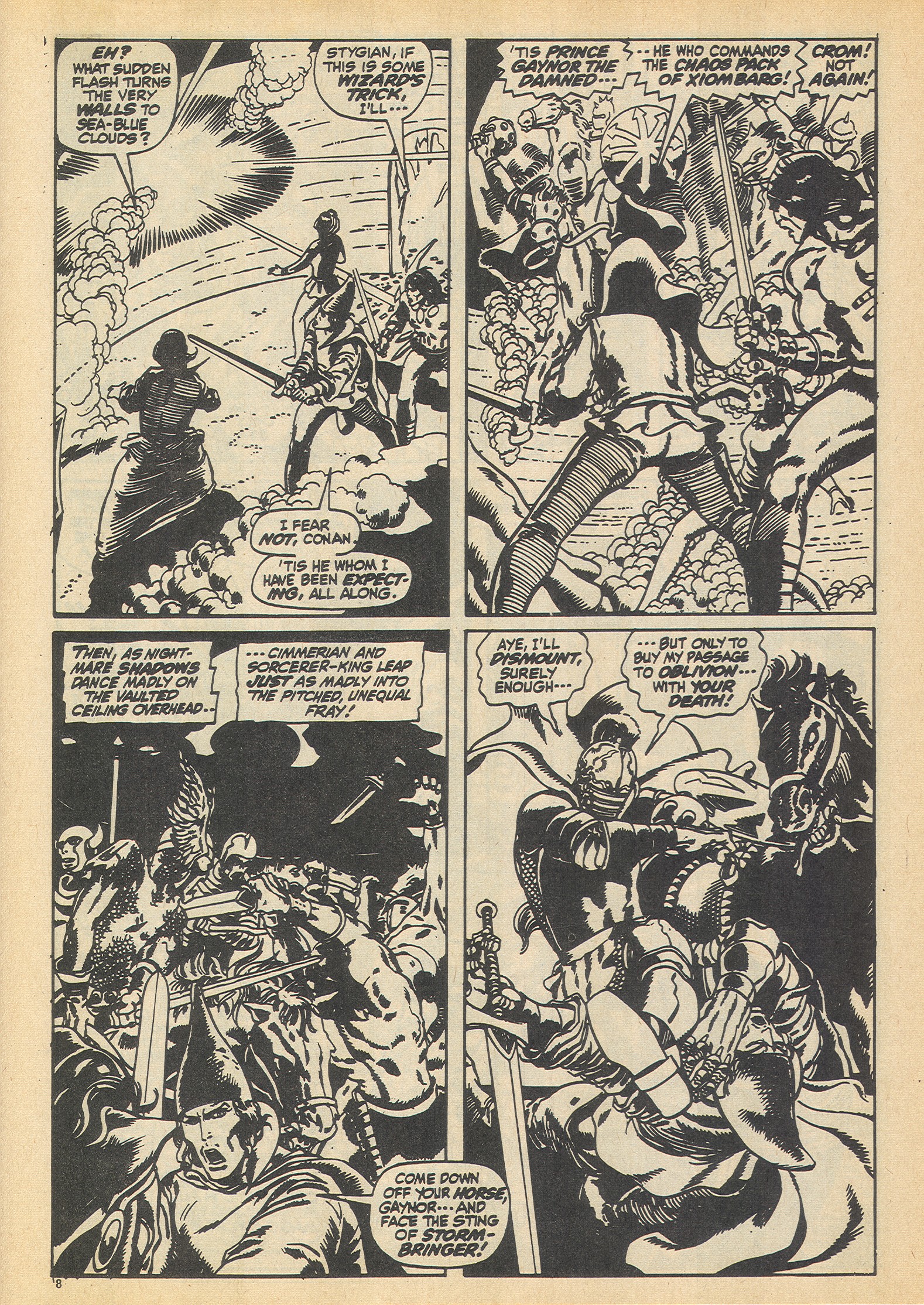 Read online The Savage Sword of Conan (1975) comic -  Issue #16 - 8