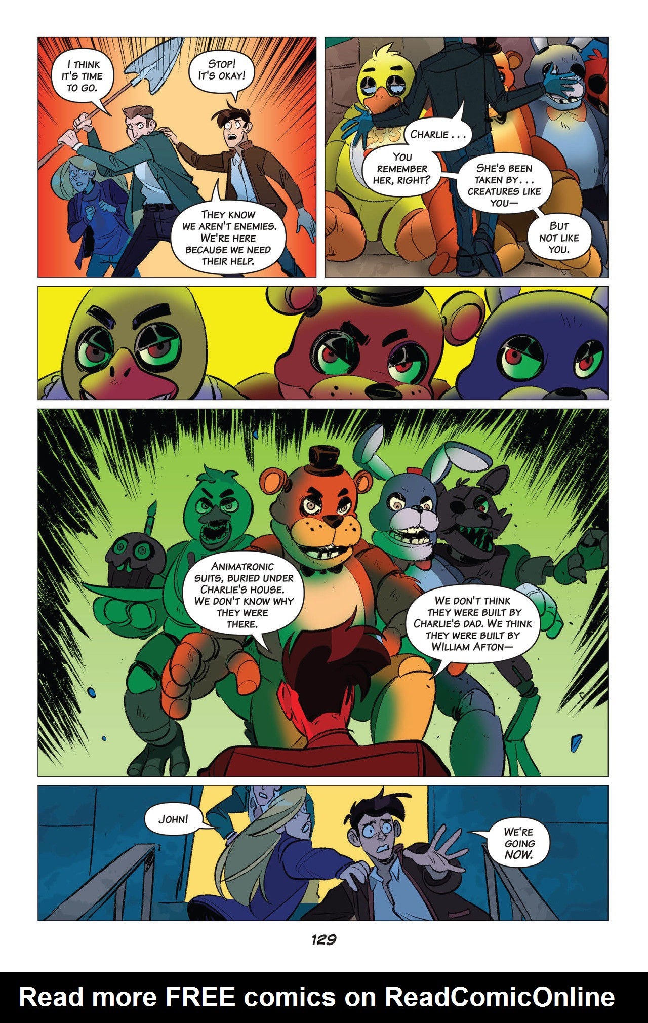 Read online Five Nights At Freddy's comic -  Issue # The Twisted Ones (Part 2) - 31
