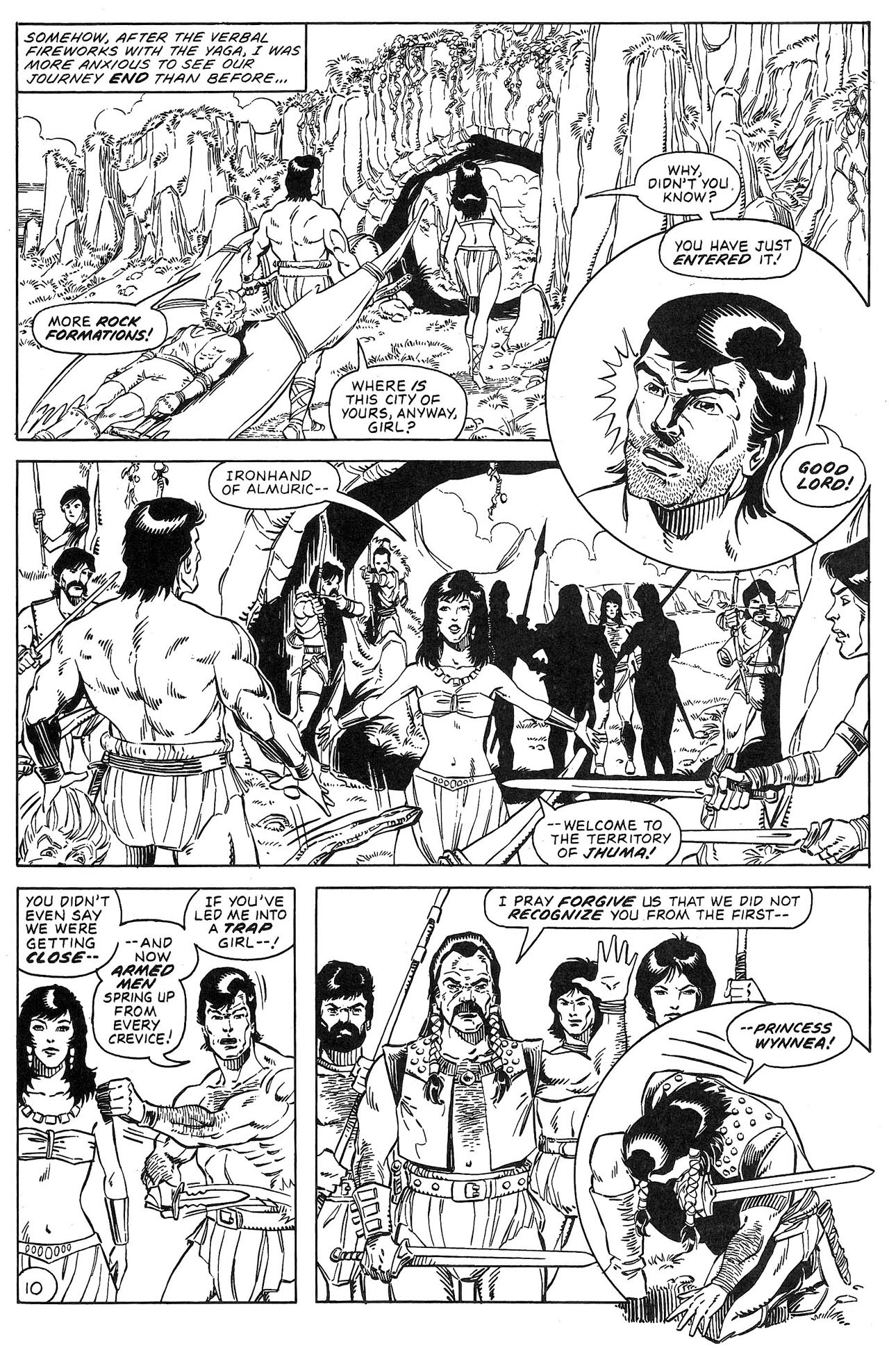 Read online Ironhand of Almuric comic -  Issue #3 - 12