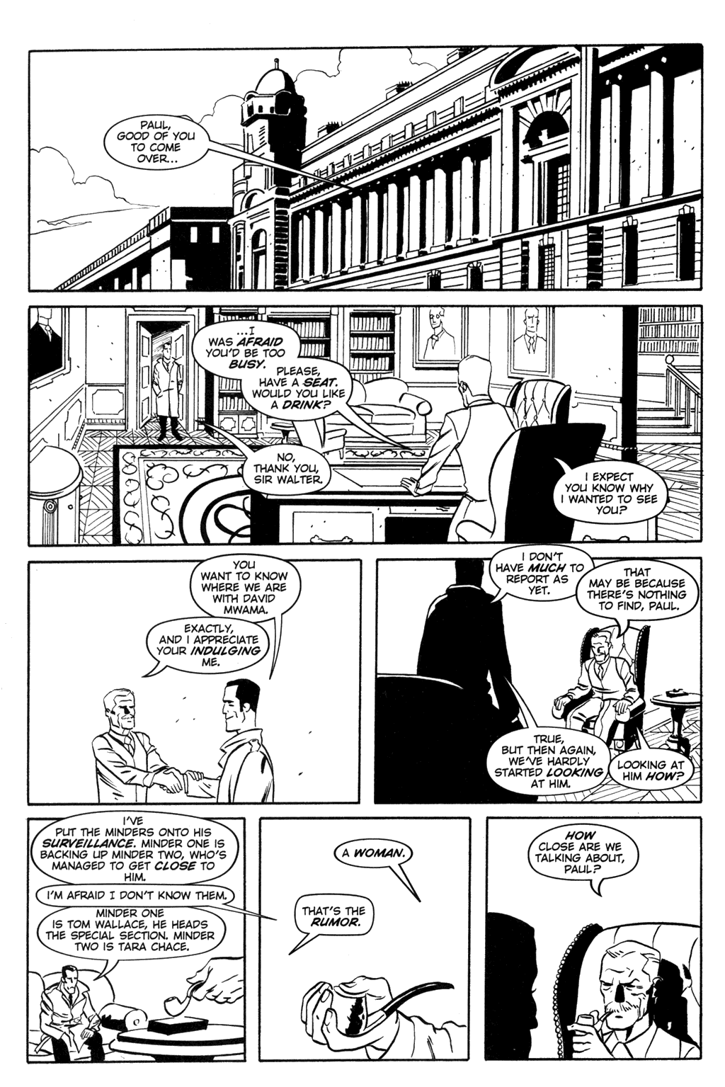 Read online Queen & Country comic -  Issue #23 - 16