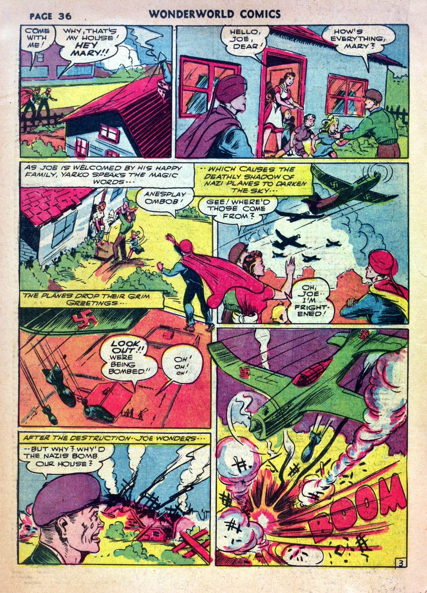 Read online Wonderworld Comics comic -  Issue #33 - 37