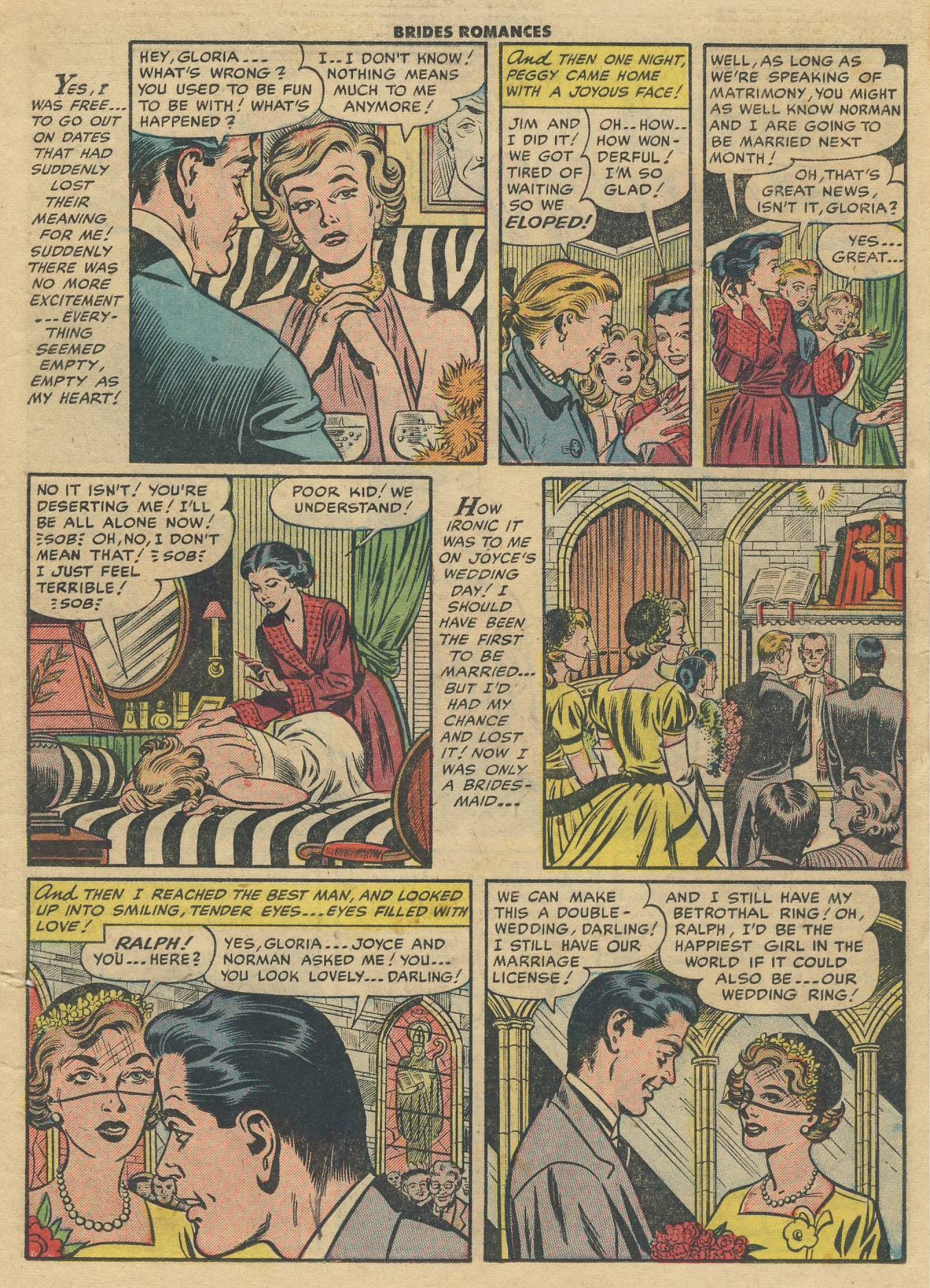 Read online Brides Romances comic -  Issue #3 - 11