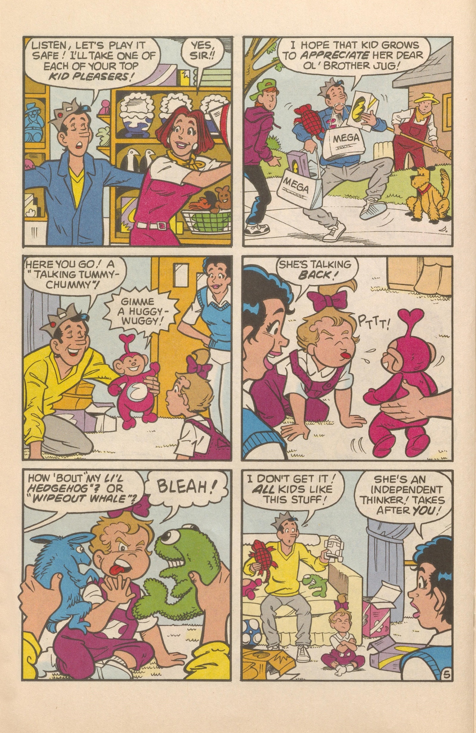 Read online Archie's Pal Jughead Comics comic -  Issue #126 - 16