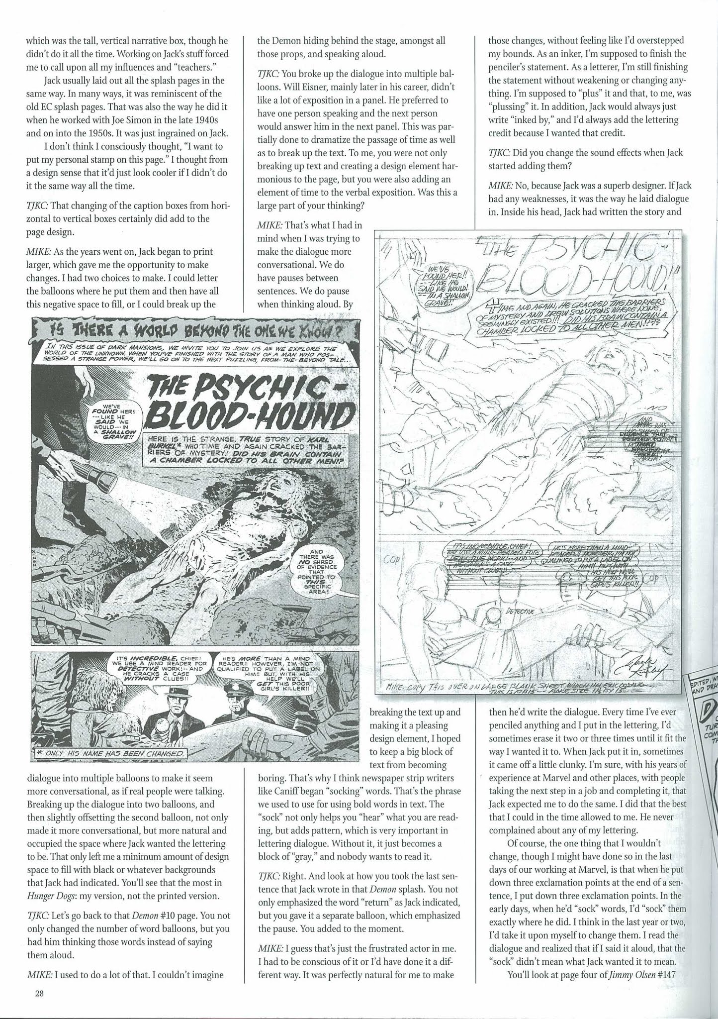 Read online The Jack Kirby Collector comic -  Issue #37 - 30