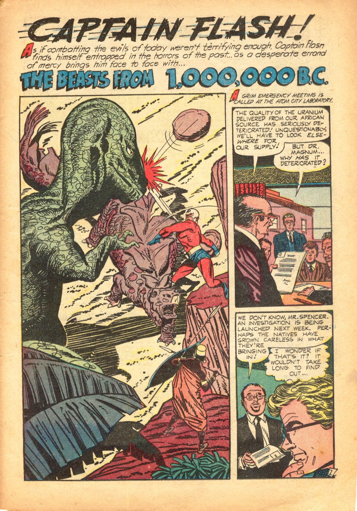 Read online Captain Flash comic -  Issue #3 - 11