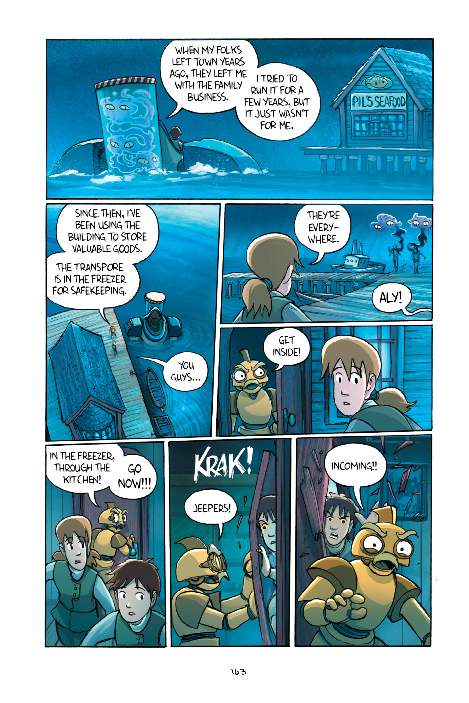 Read online Amulet comic -  Issue #6 - 164