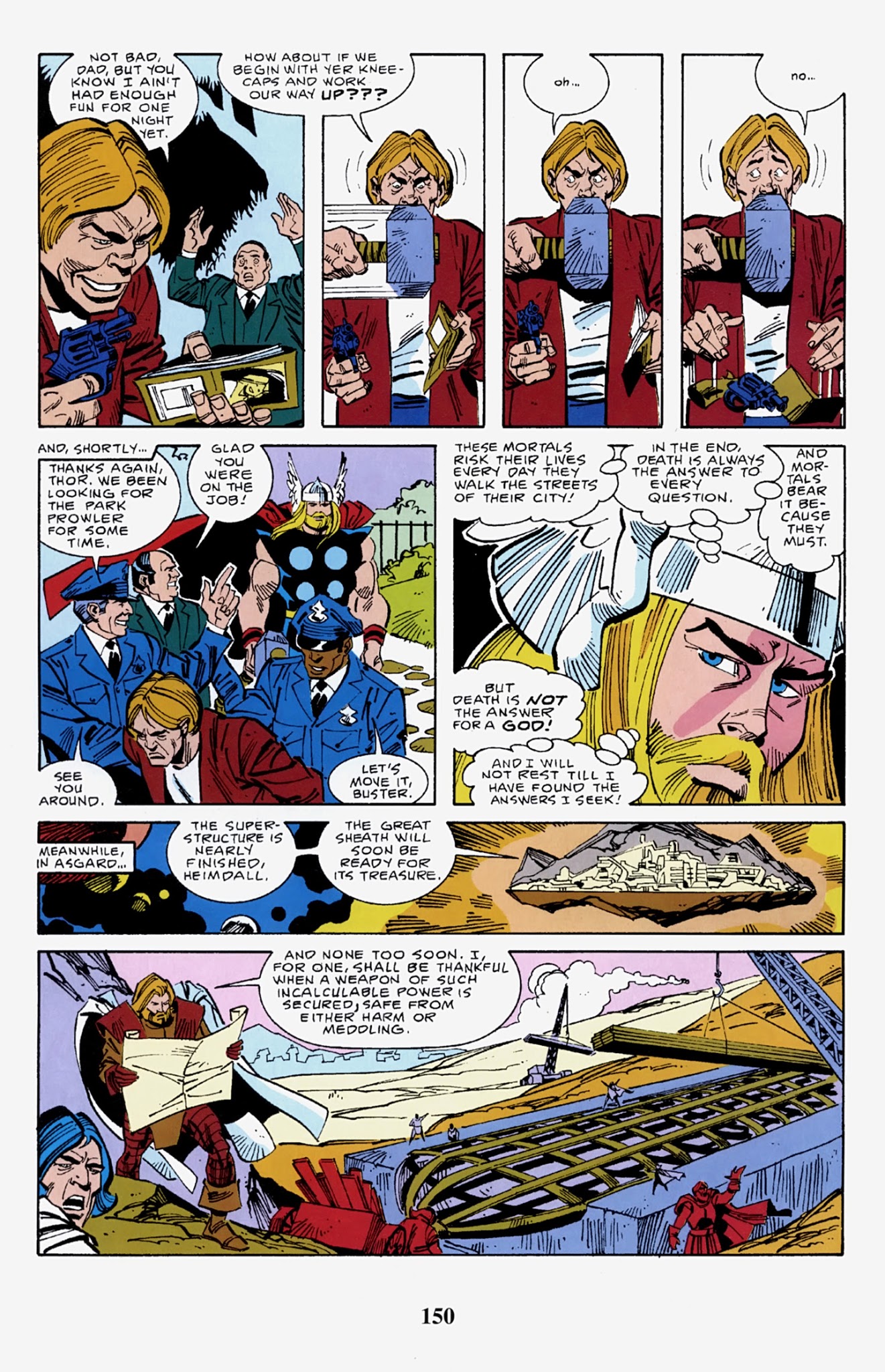 Read online Thor Visionaries: Walter Simonson comic -  Issue # TPB 4 - 151